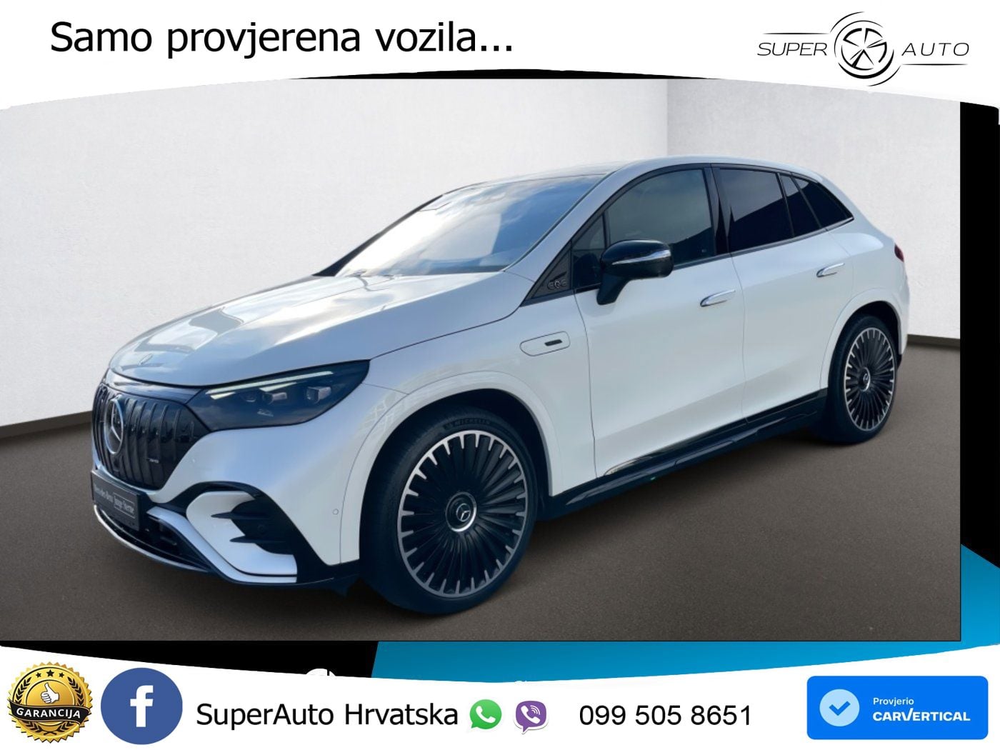 Mercedes EQE SUV AMG 53 100 kWh (626 KS) 4MATIC+ ACC+HEAD+4xGR SJED+360+PANO