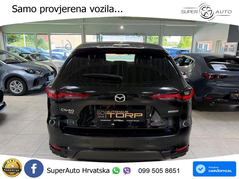 Mazda CX-60 3.3 e-Skyactiv D (254 KS) AWD Automatic MATRIX+GR SJED+KAM