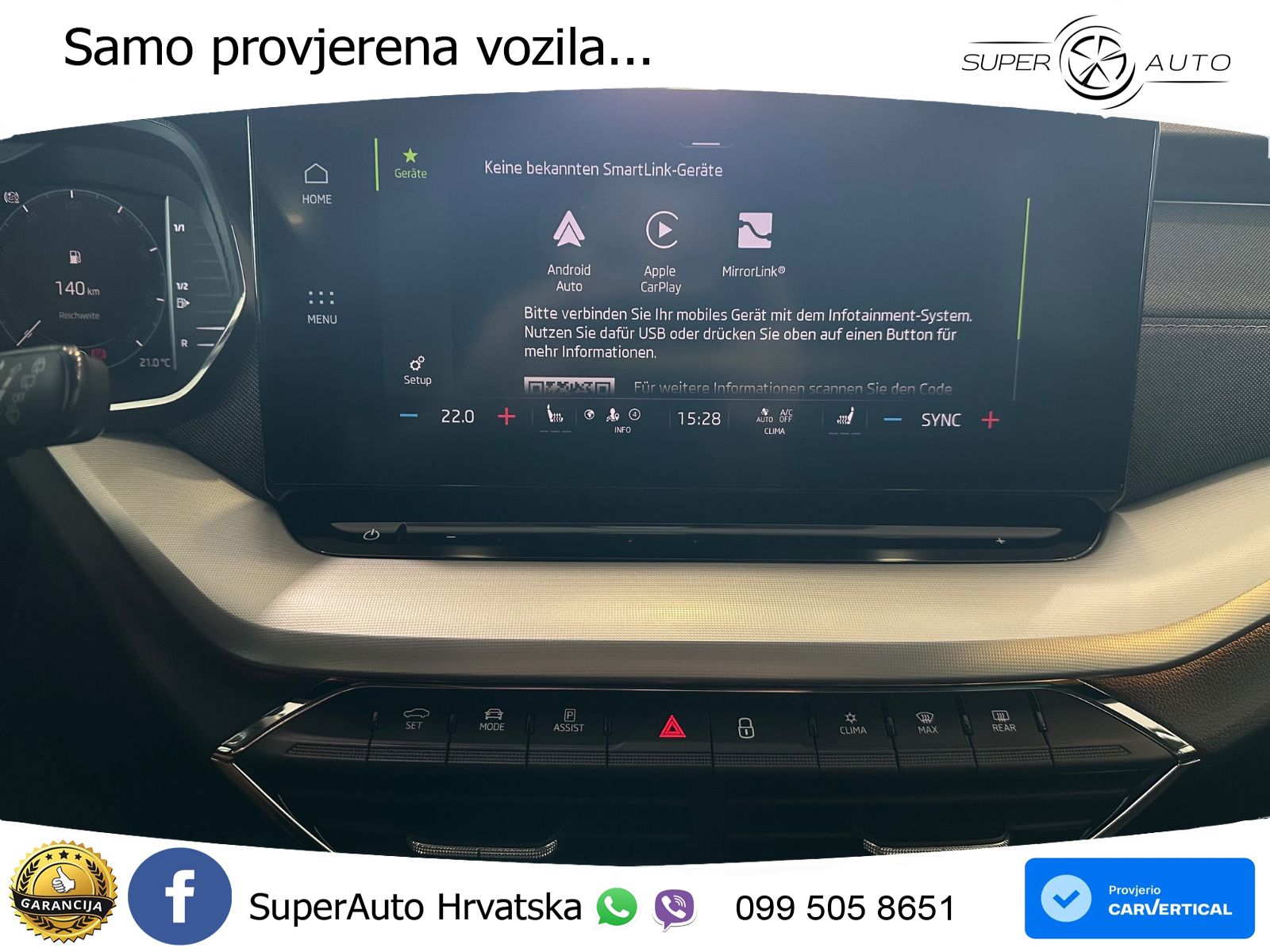 Škoda Octavia Combi 2.0 TDI (150 KS) DSG LED+GR SJED+ACC