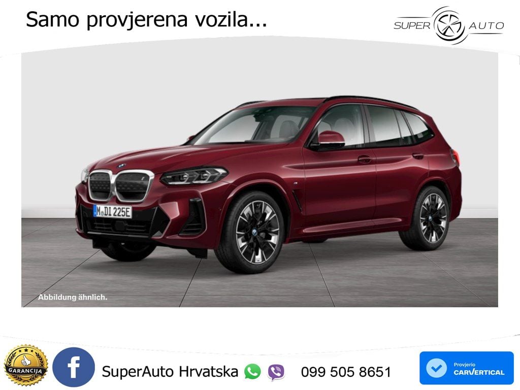 BMW iX3 80 kWh (286 KS) M Sport ACC+HEAD+GR SJED+360+PANO