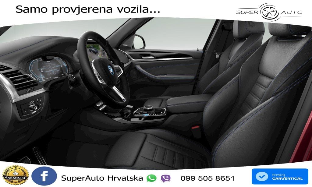 BMW iX3 80 kWh (286 KS) M Sport ACC+HEAD+GR SJED+360+PANO