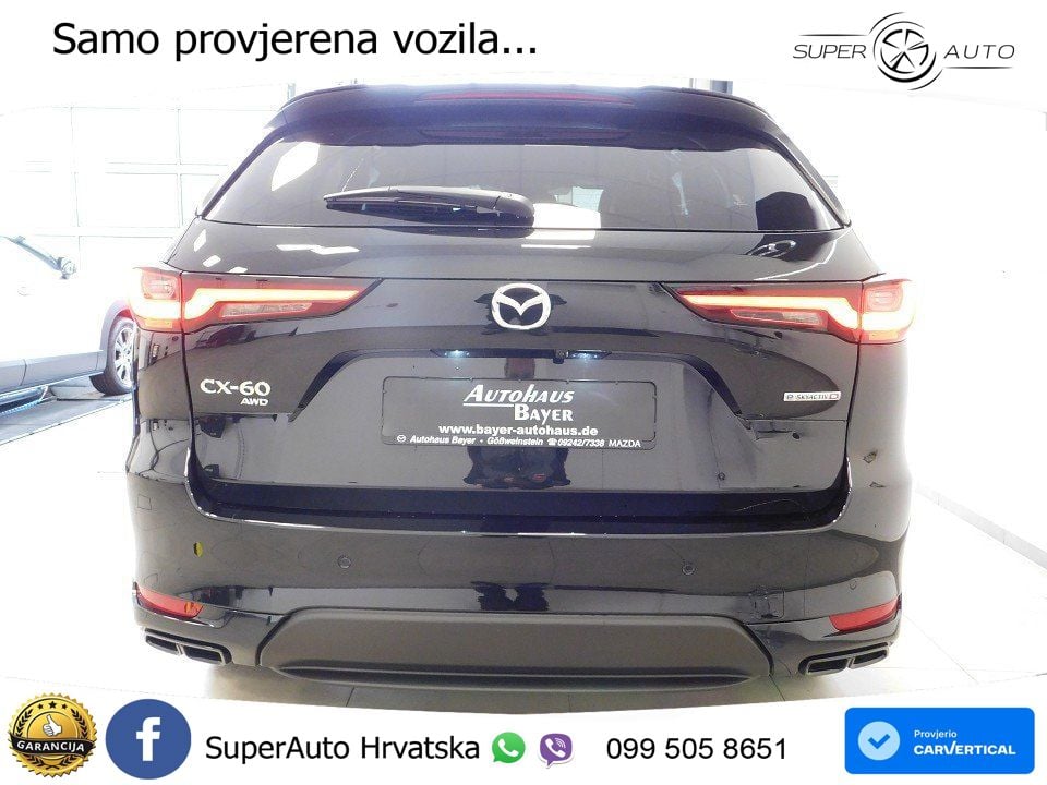 Mazda CX-60 3.3 e-Skyactiv D (254 KS) AWD Automatic MATRIX+GR SJED+KAM