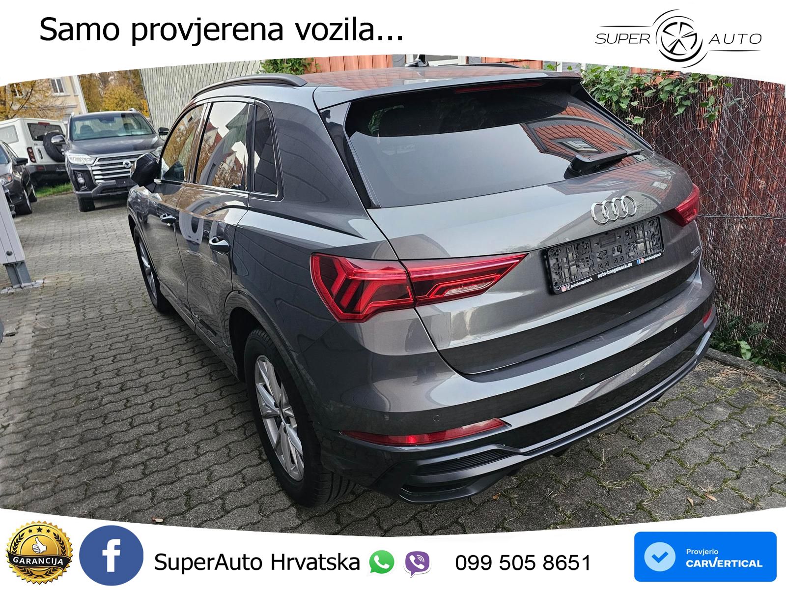 Audi Q3 45 TFSI (230 KS) quattro S tronic S line