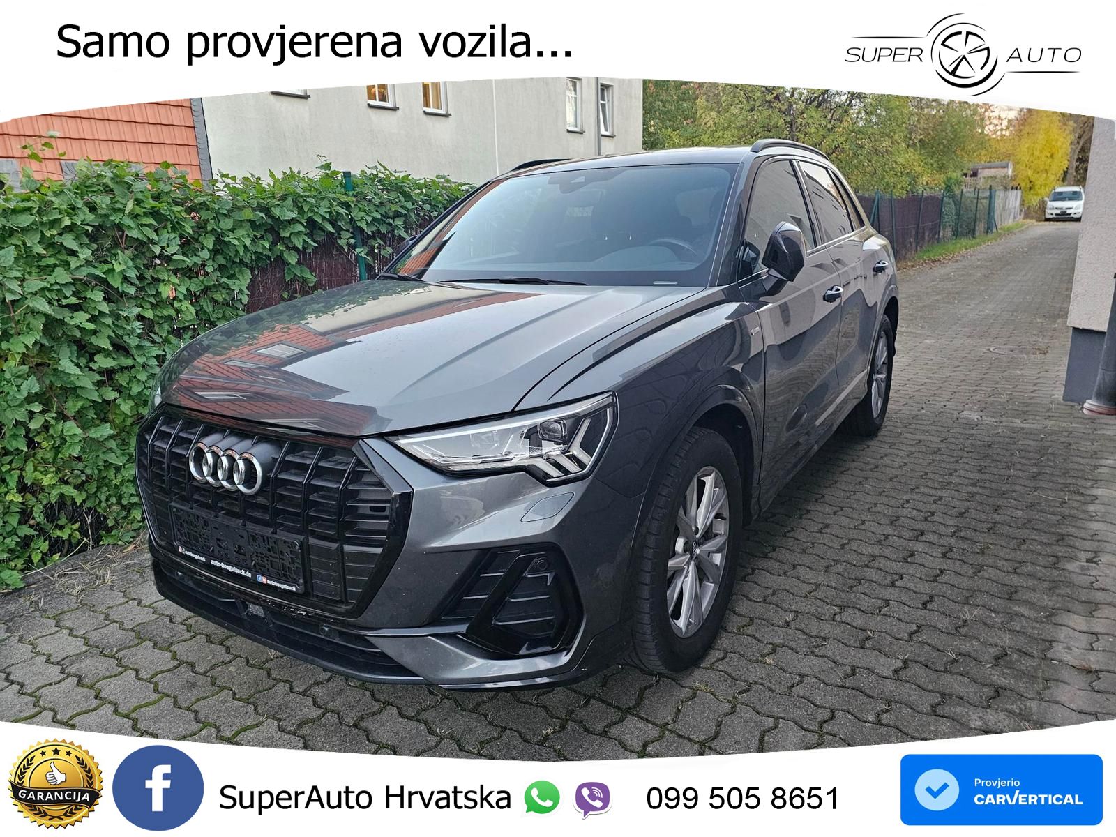 Audi Q3 45 TFSI (230 KS) quattro S tronic S line