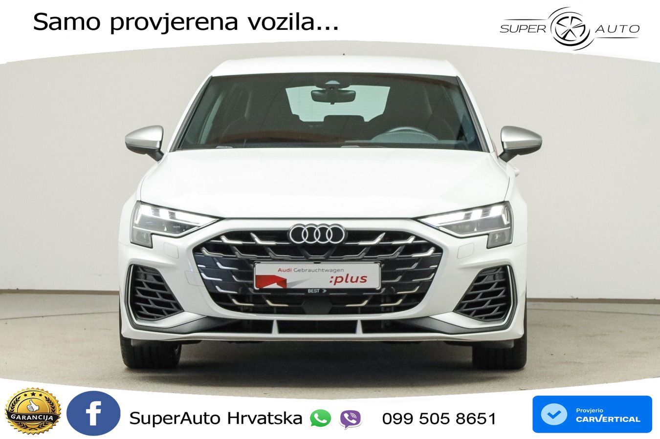 Audi S3 2.0 TFSI (333 KS) quattro S tronic LED+GR SJED+ACC