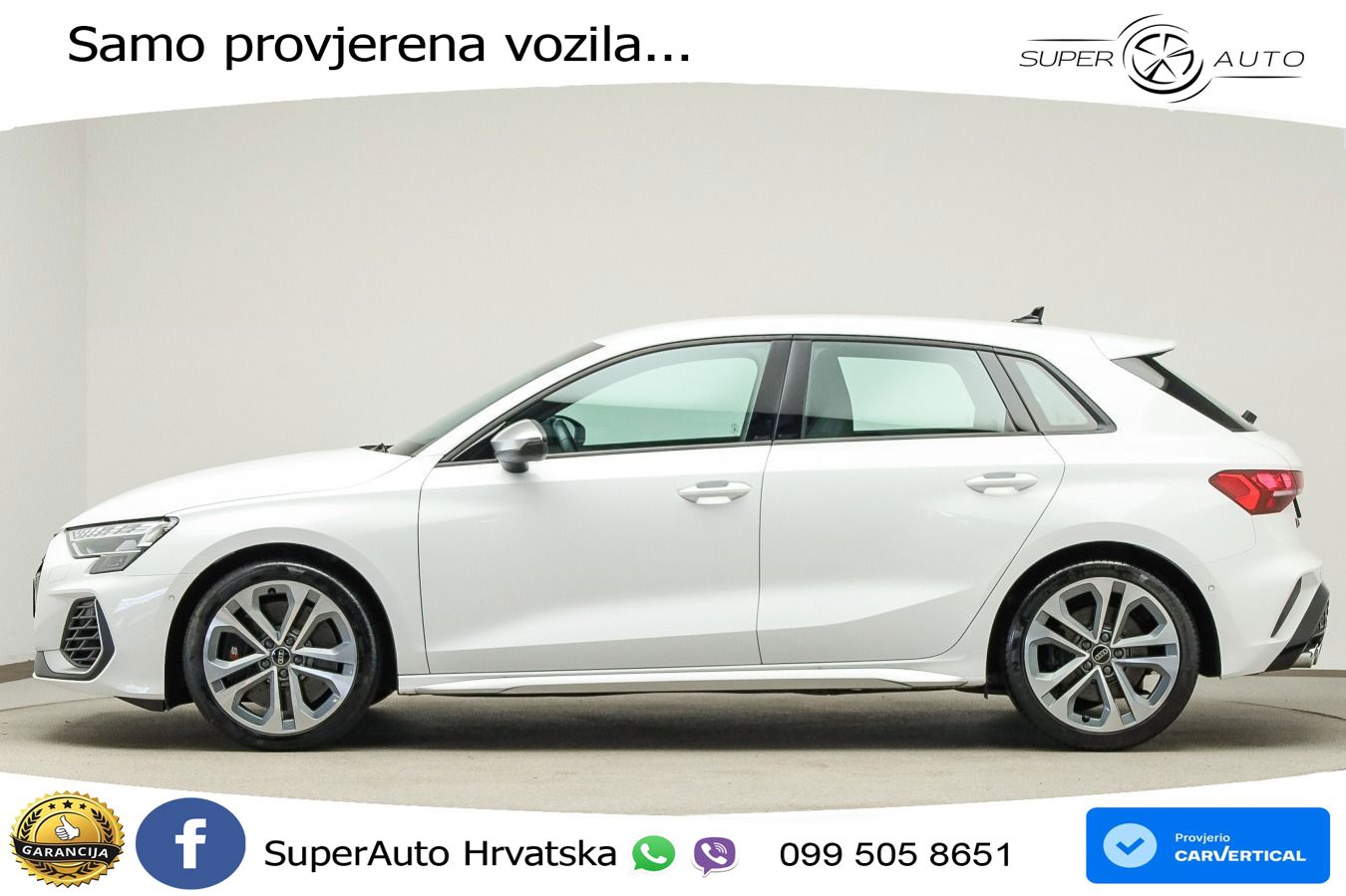 Audi S3 2.0 TFSI (333 KS) quattro S tronic LED+GR SJED+ACC