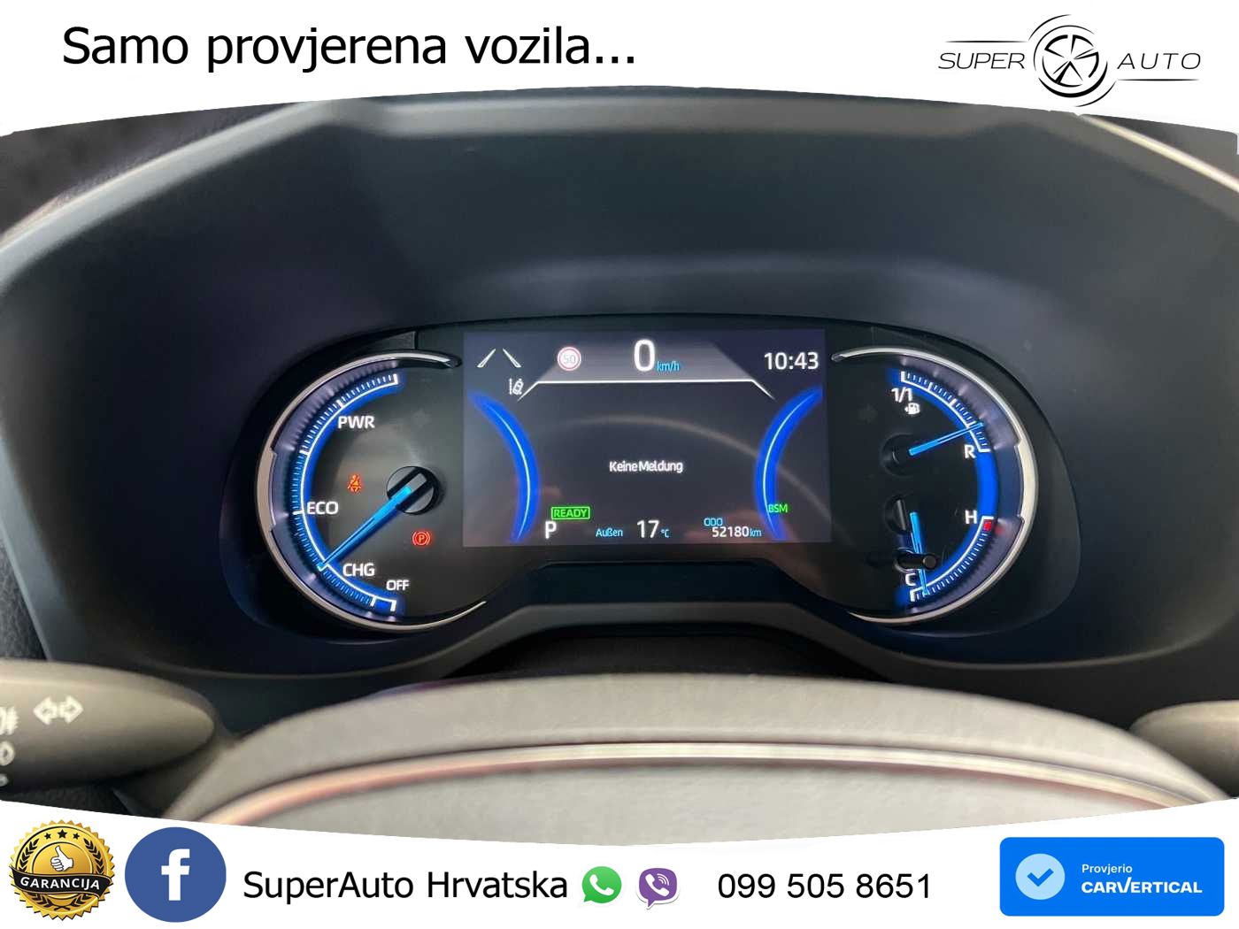 Toyota RAV4 2.5 (222 KS) Hybrid E-Four e-CVT LED+GR SJED+ACC