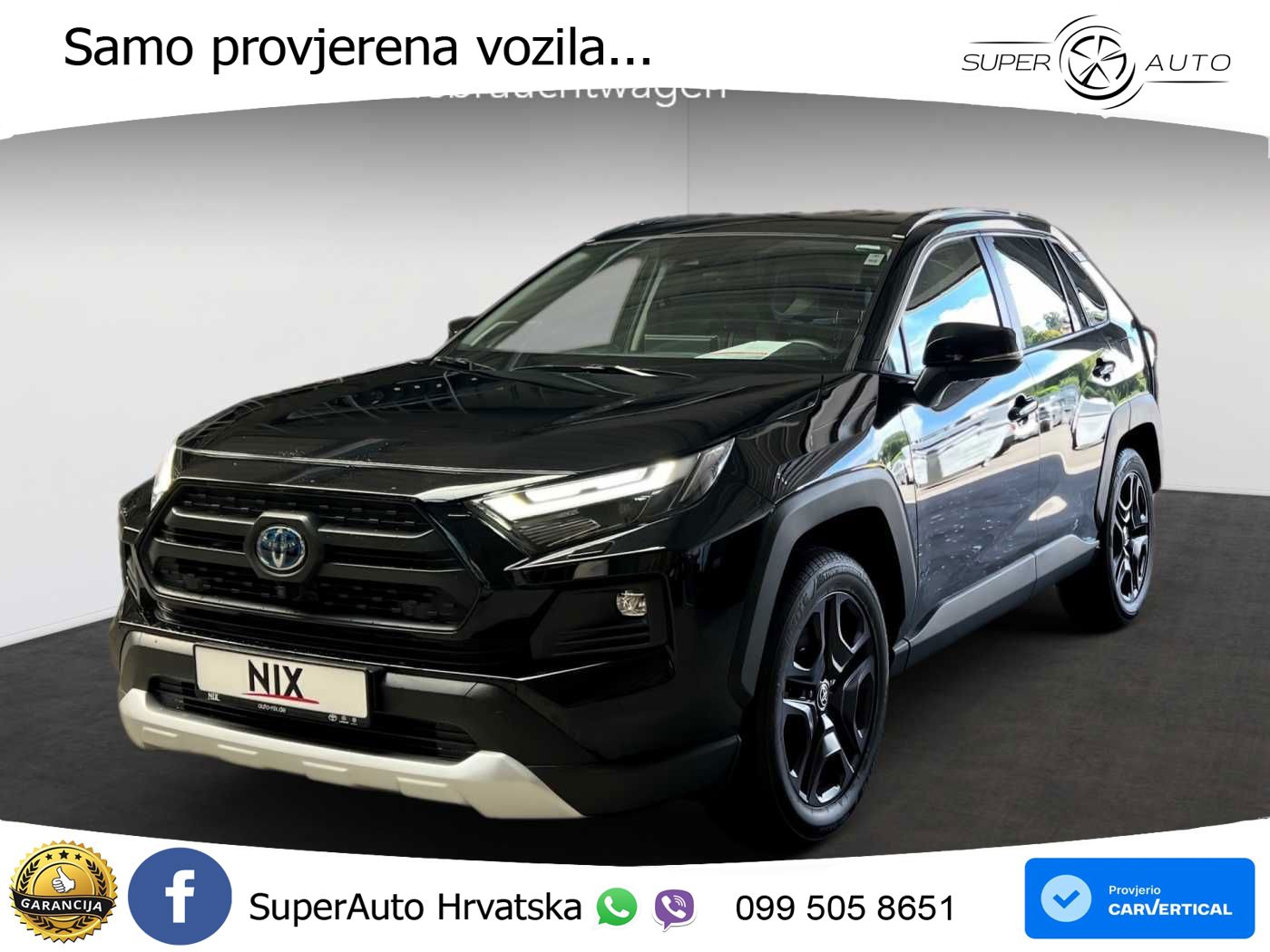 Toyota RAV4 2.5 (222 KS) Hybrid E-Four e-CVT LED+GR SJED+ACC