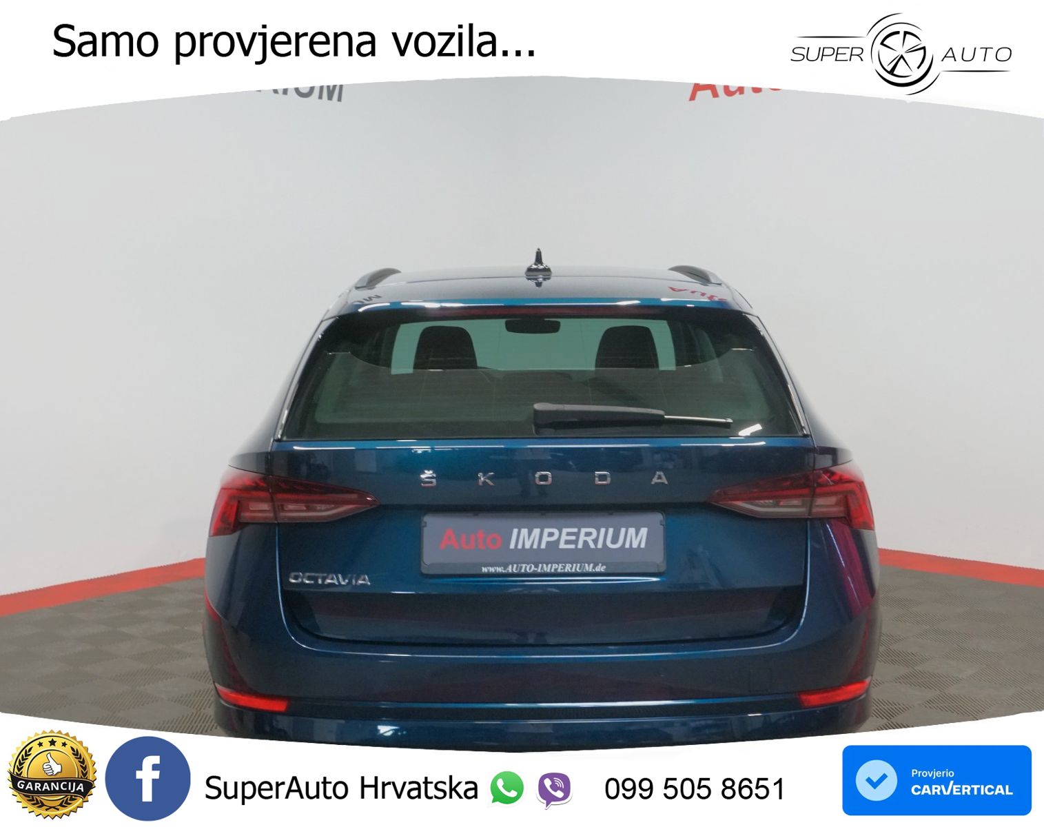 Škoda Octavia Combi 2.0 TDI (150 KS) DSG LED+GR SJED+ACC