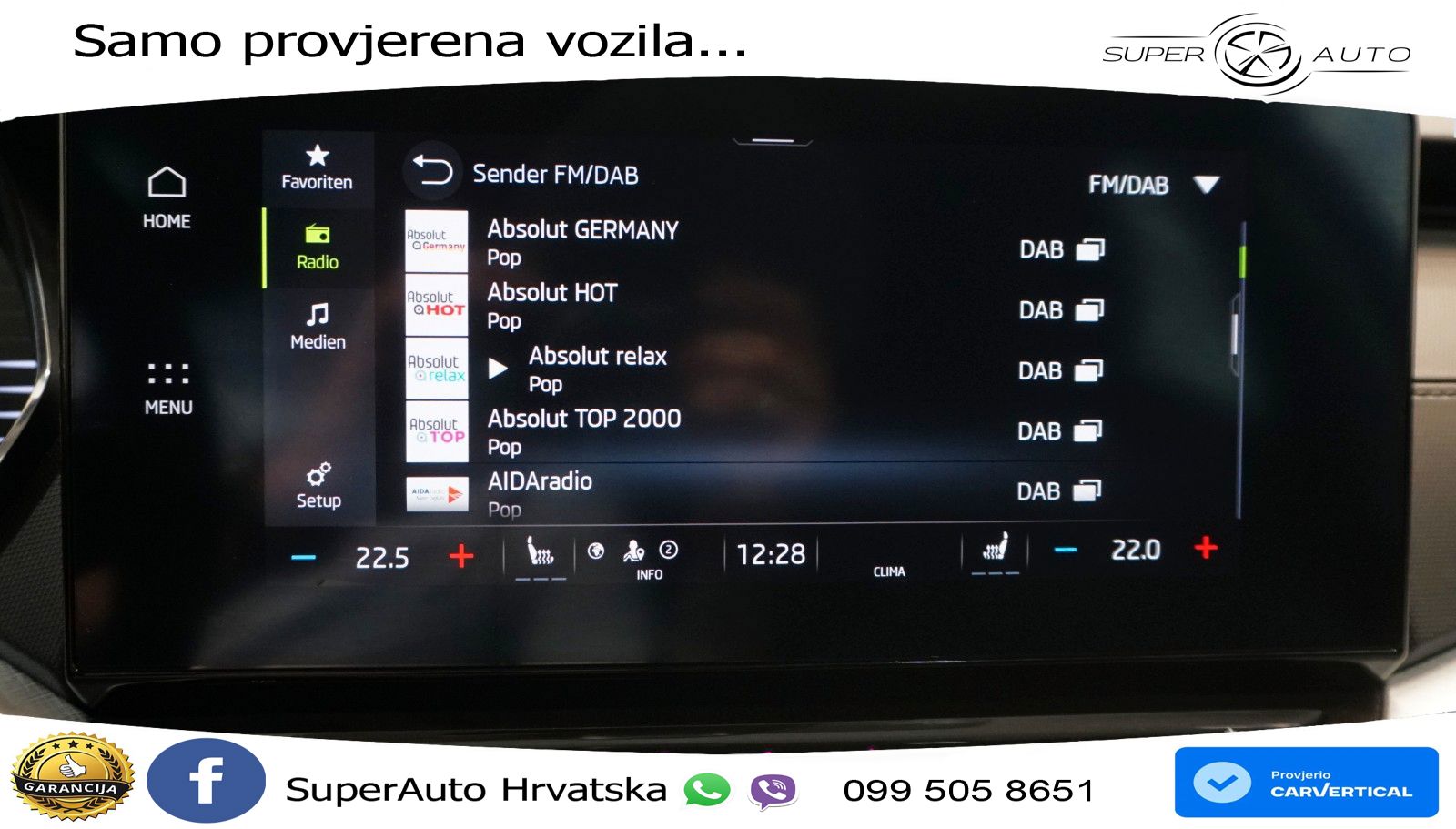 Škoda Octavia Combi 2.0 TDI (150 KS) DSG LED+GR SJED+ACC