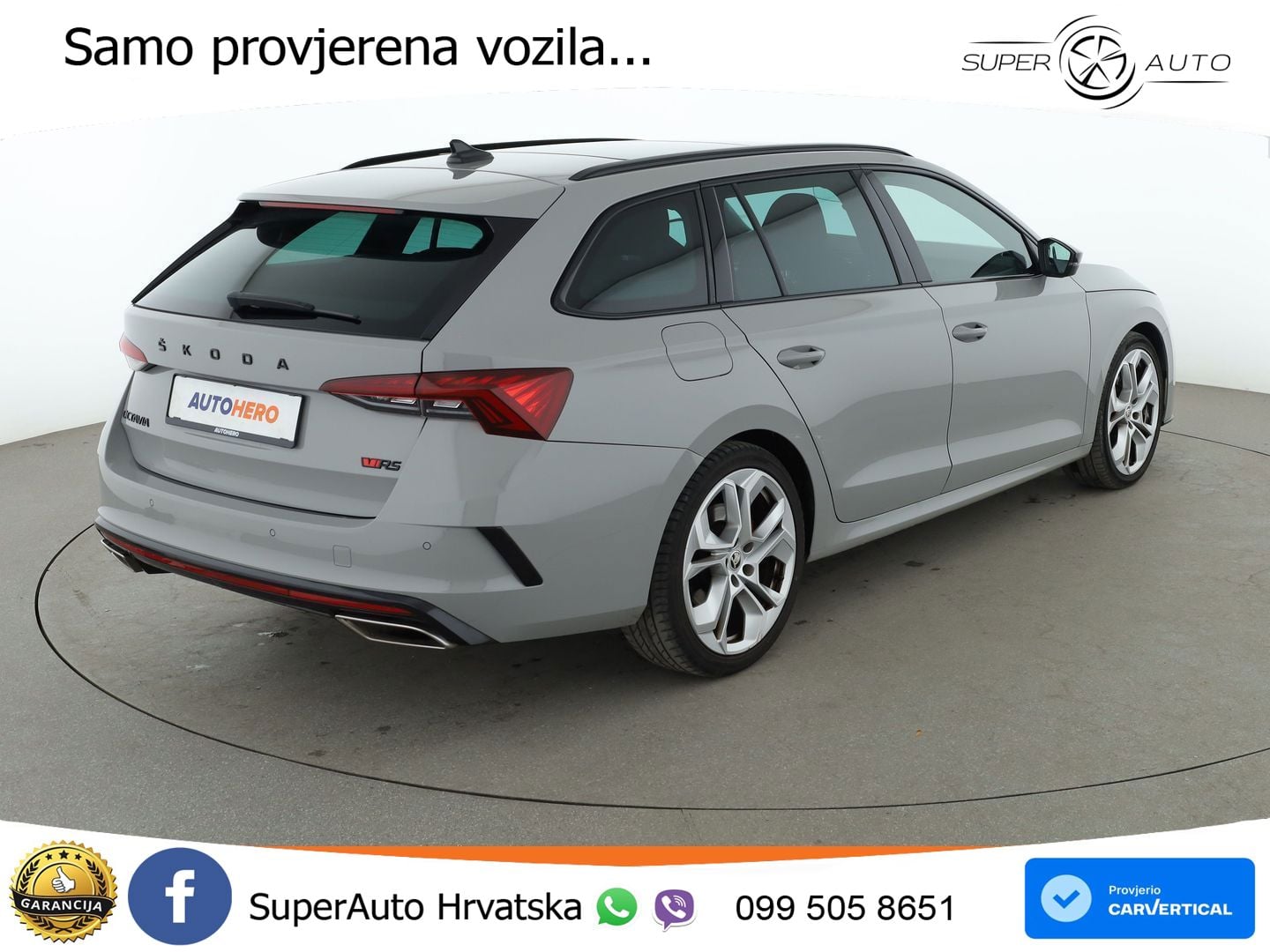 Škoda Octavia Combi RS 2.0 TSI (245 KS) DSG