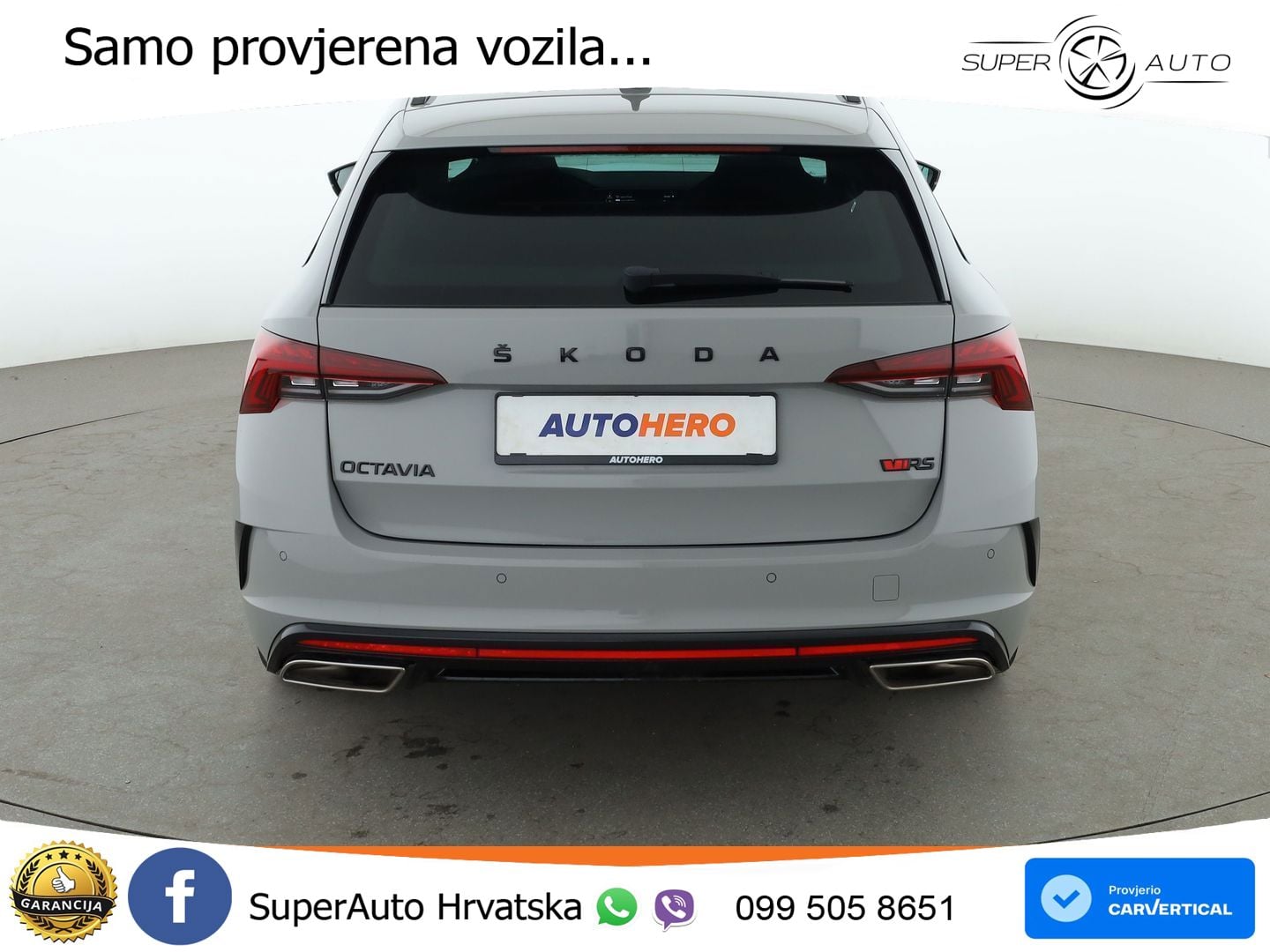 Škoda Octavia Combi RS 2.0 TSI (245 KS) DSG