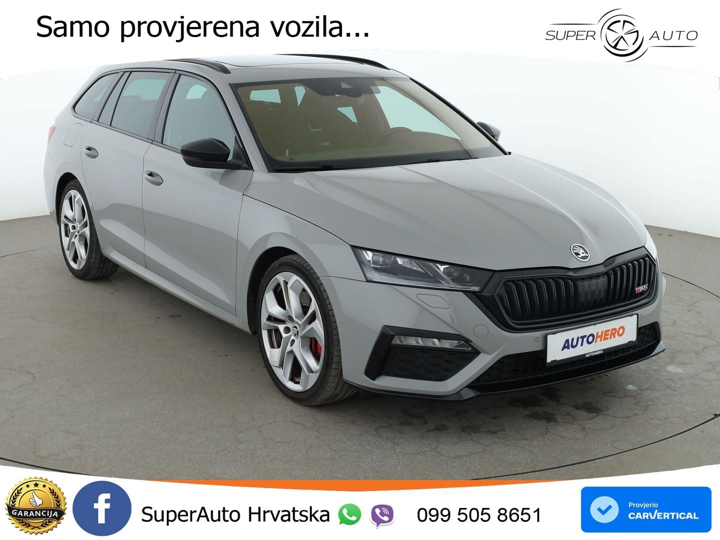 Škoda Octavia Combi RS 2.0 TSI (245 KS) DSG