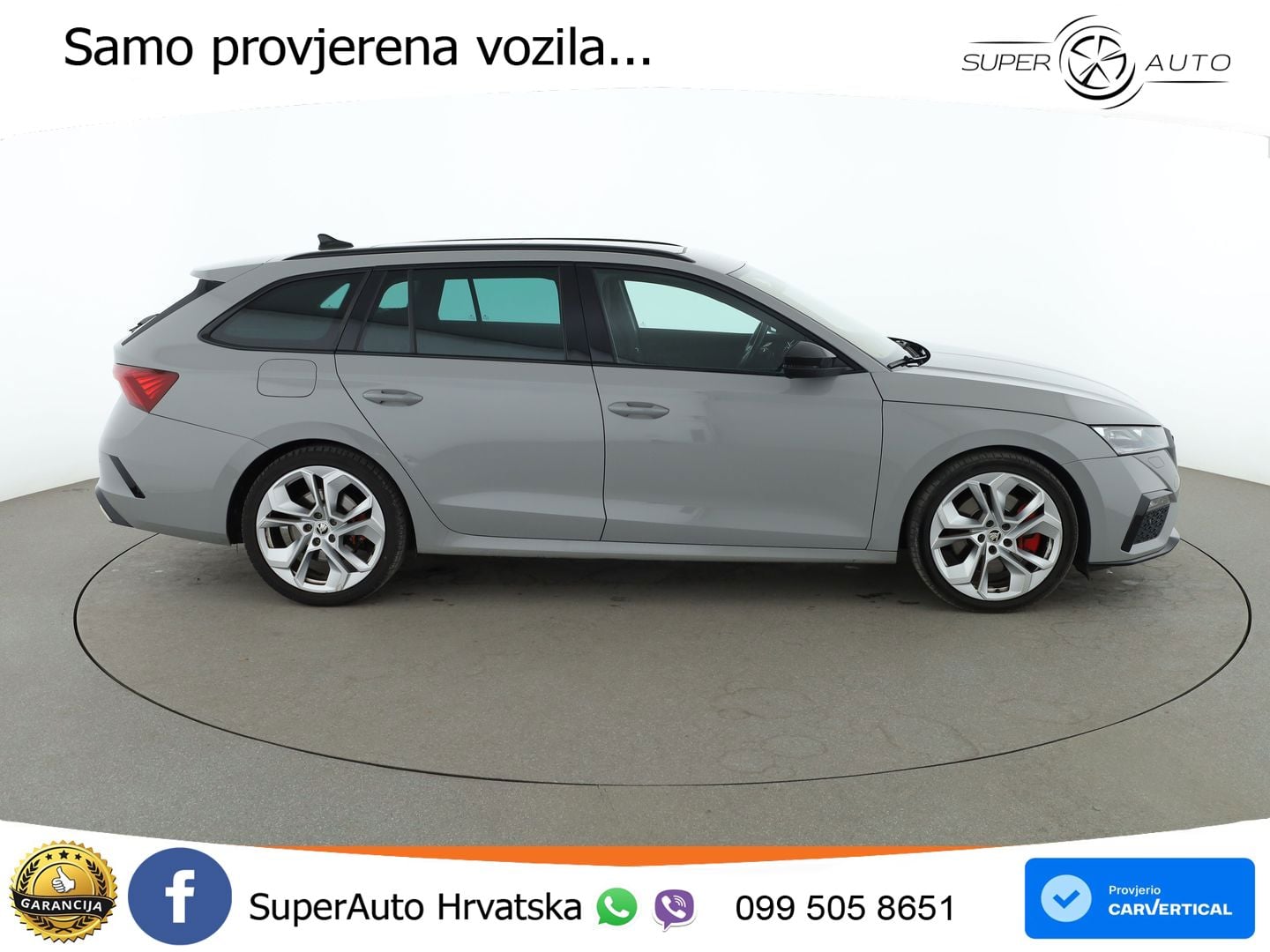Škoda Octavia Combi RS 2.0 TSI (245 KS) DSG