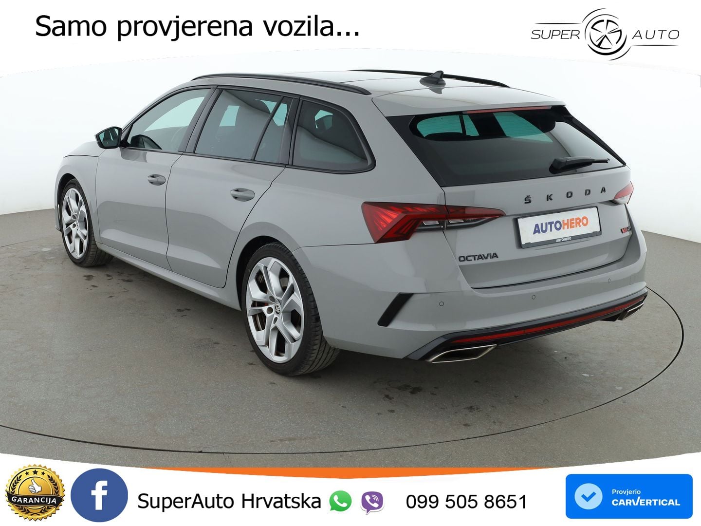 Škoda Octavia Combi RS 2.0 TSI (245 KS) DSG