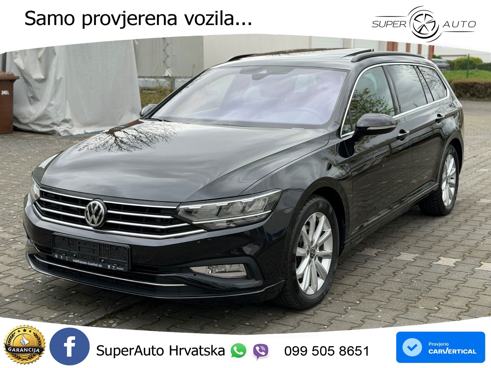 Volkswagen Passat Variant 2.0 TDI (150 KS) DSG Business LED+GR SJED+ACC