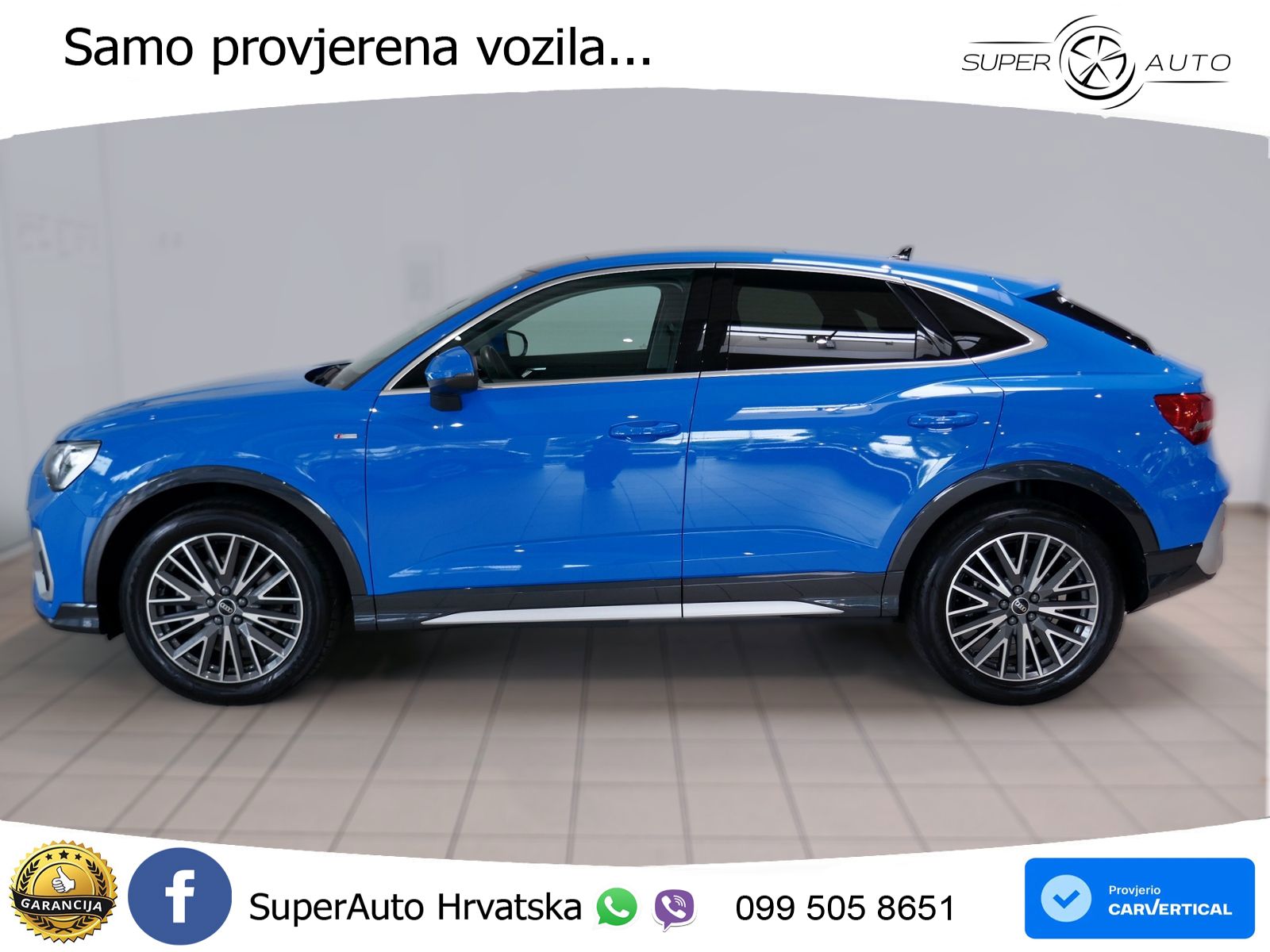 Audi Q3 II Sportback 40 TFSI (190 KS) quattro S tronic S line LED+GR SJED+ACC