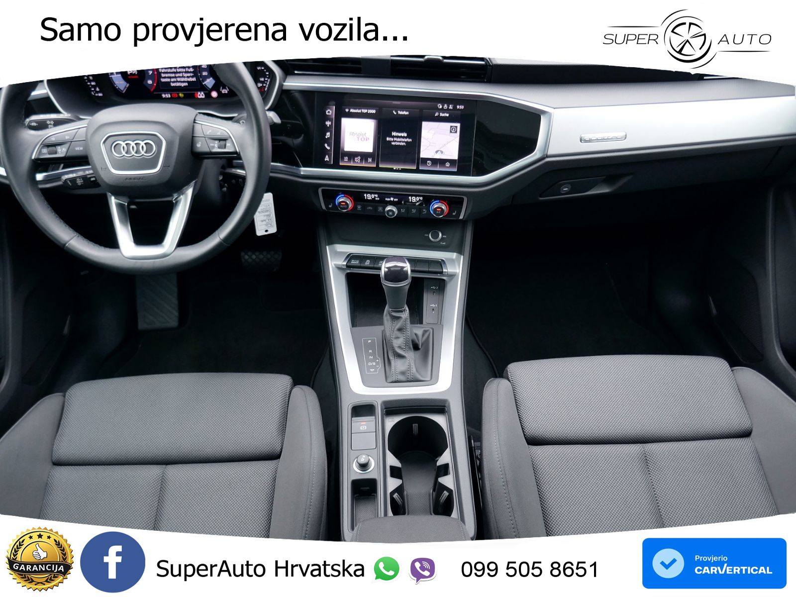 Audi Q3 II Sportback 40 TFSI (190 KS) quattro S tronic S line LED+GR SJED+ACC