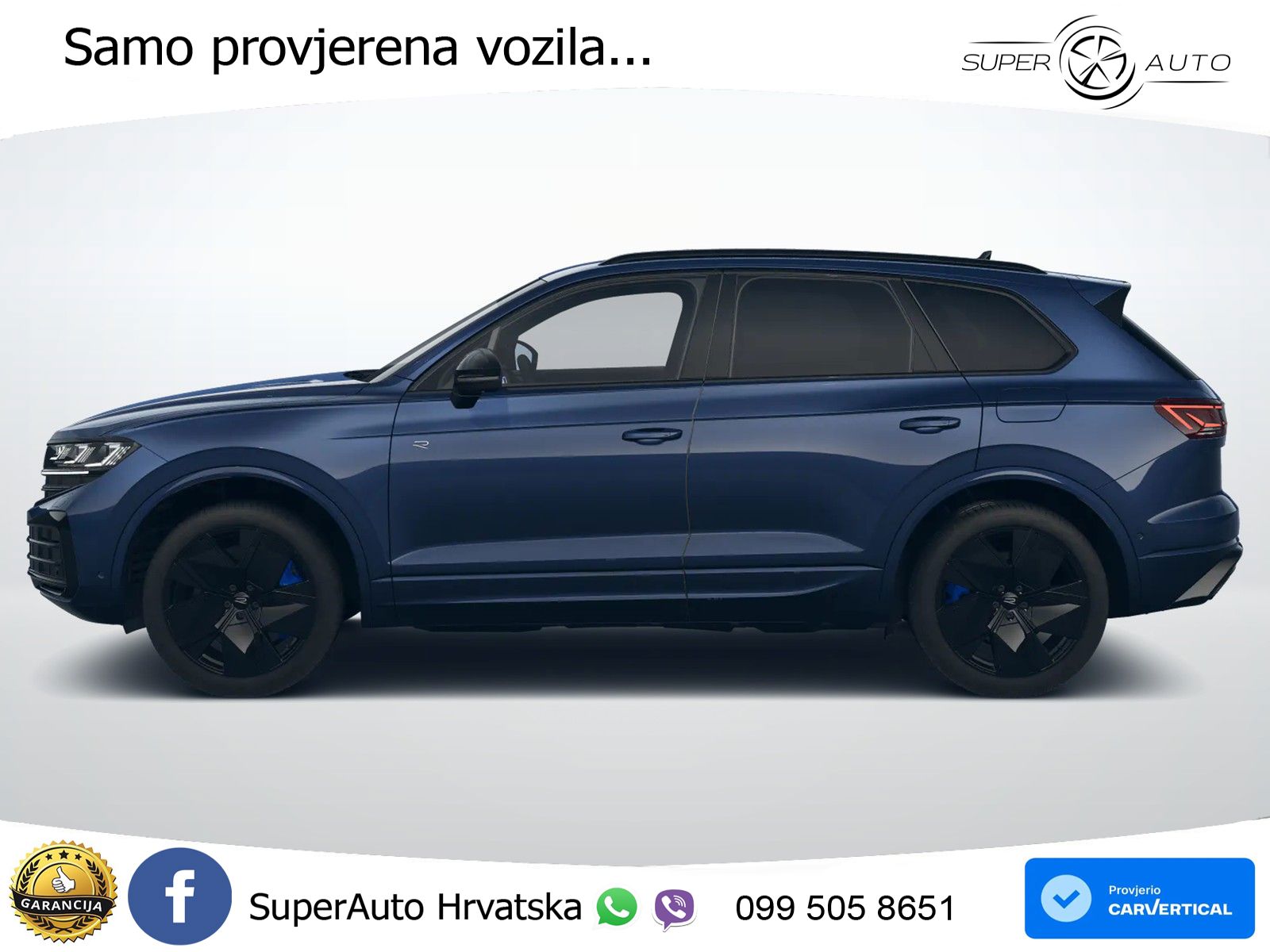 Volkswagen Touareg R 3.0 V6 TFSI (462 KS) 4MOTION Tiptronic ZRAČNI+ACC+4xGR SJED+KAM