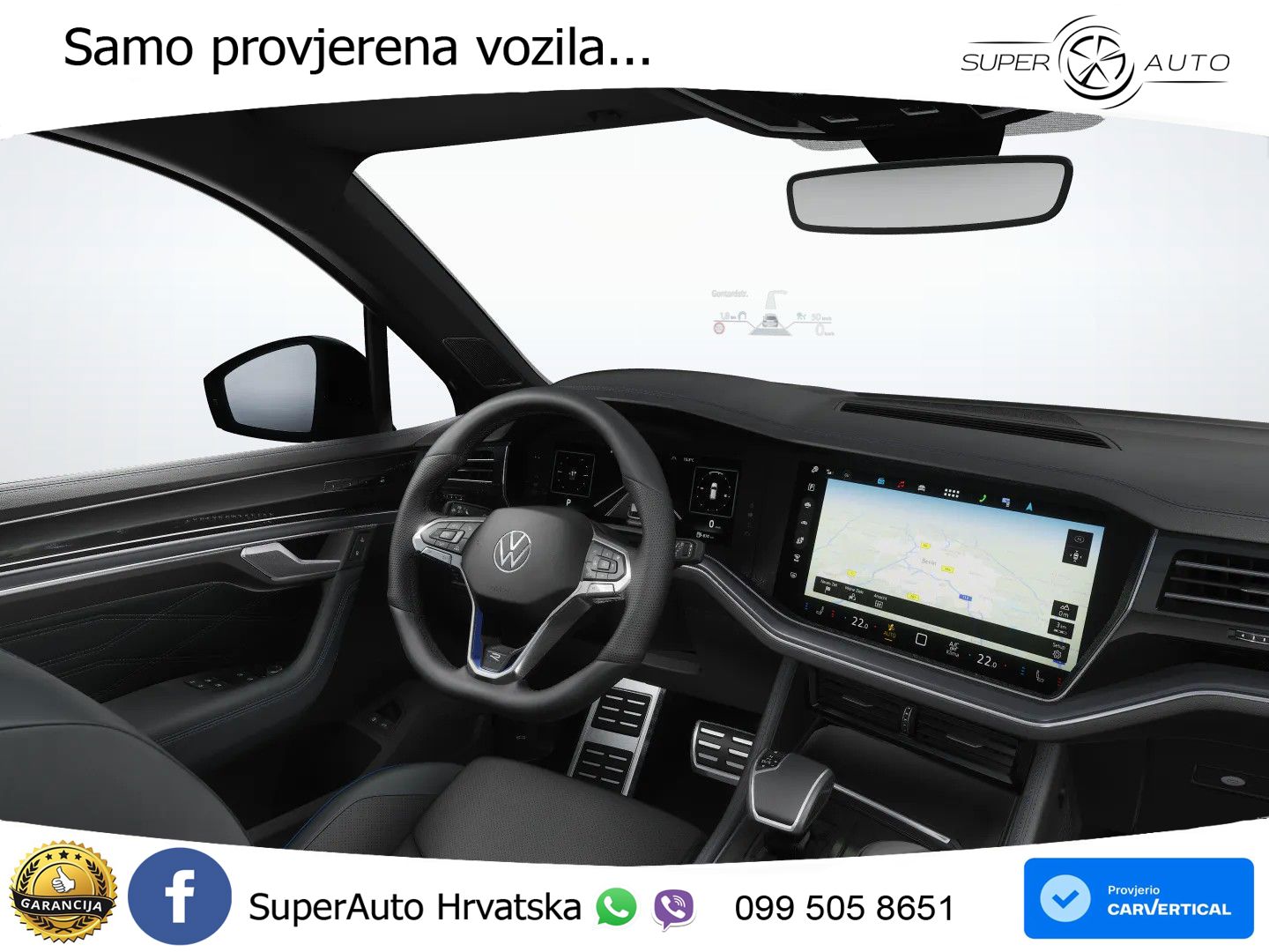 Volkswagen Touareg R 3.0 V6 TFSI (462 KS) 4MOTION Tiptronic ZRAČNI+ACC+4xGR SJED+KAM