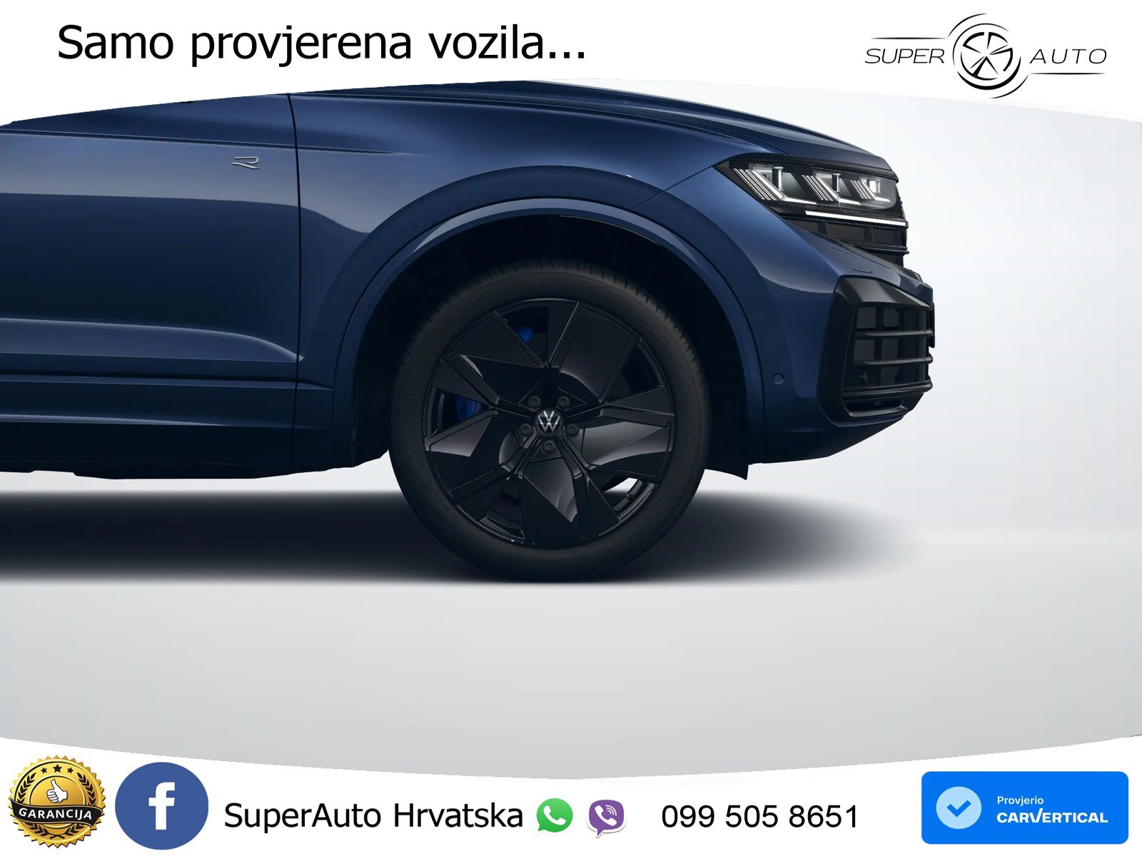 Volkswagen Touareg R 3.0 V6 TFSI (462 KS) 4MOTION Tiptronic ZRAČNI+ACC+4xGR SJED+KAM