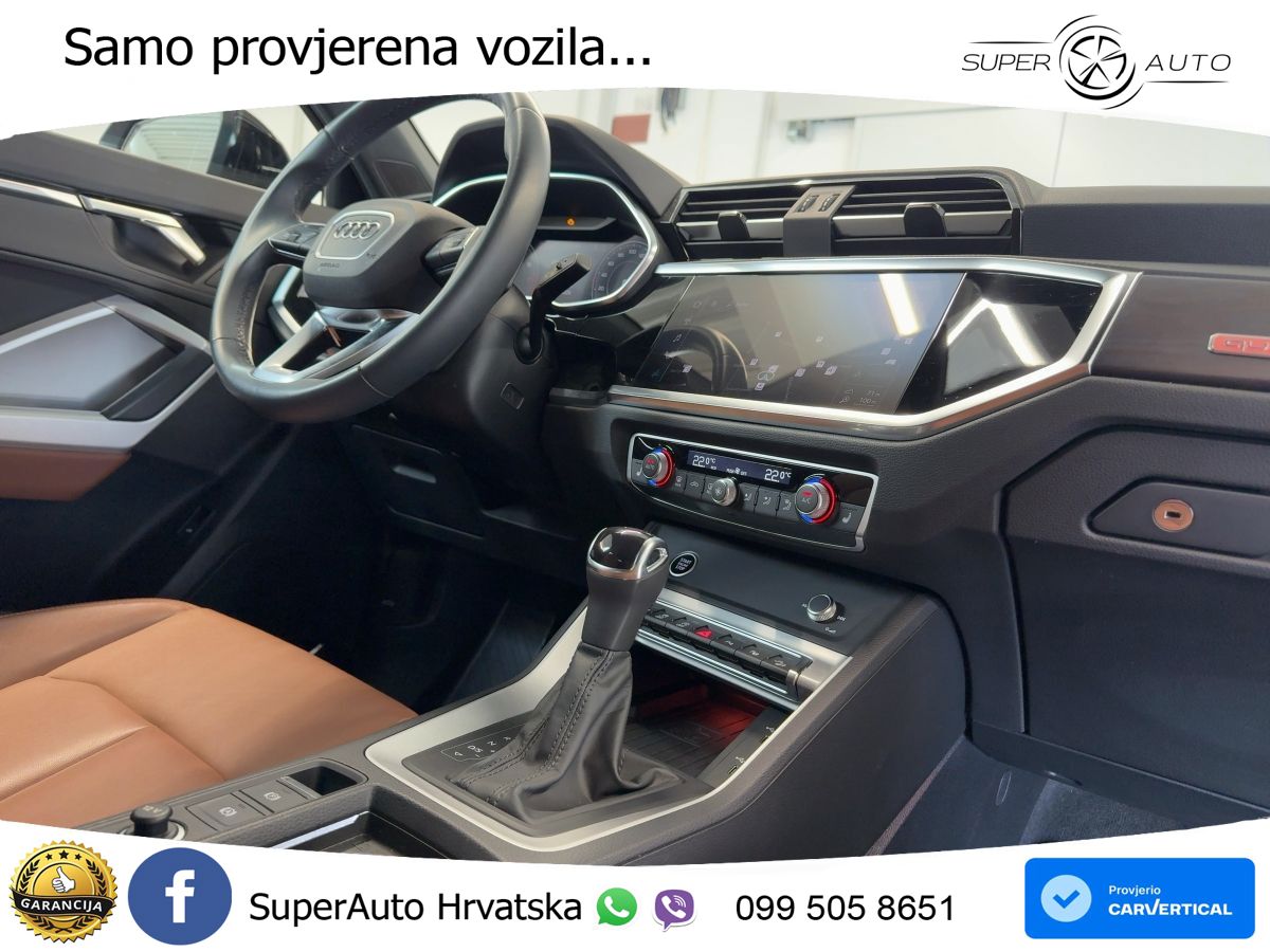 Audi Q3 II Sportback 45 TFSI (245 KS) quattro S tronic S line LED+GR SJED+ACC