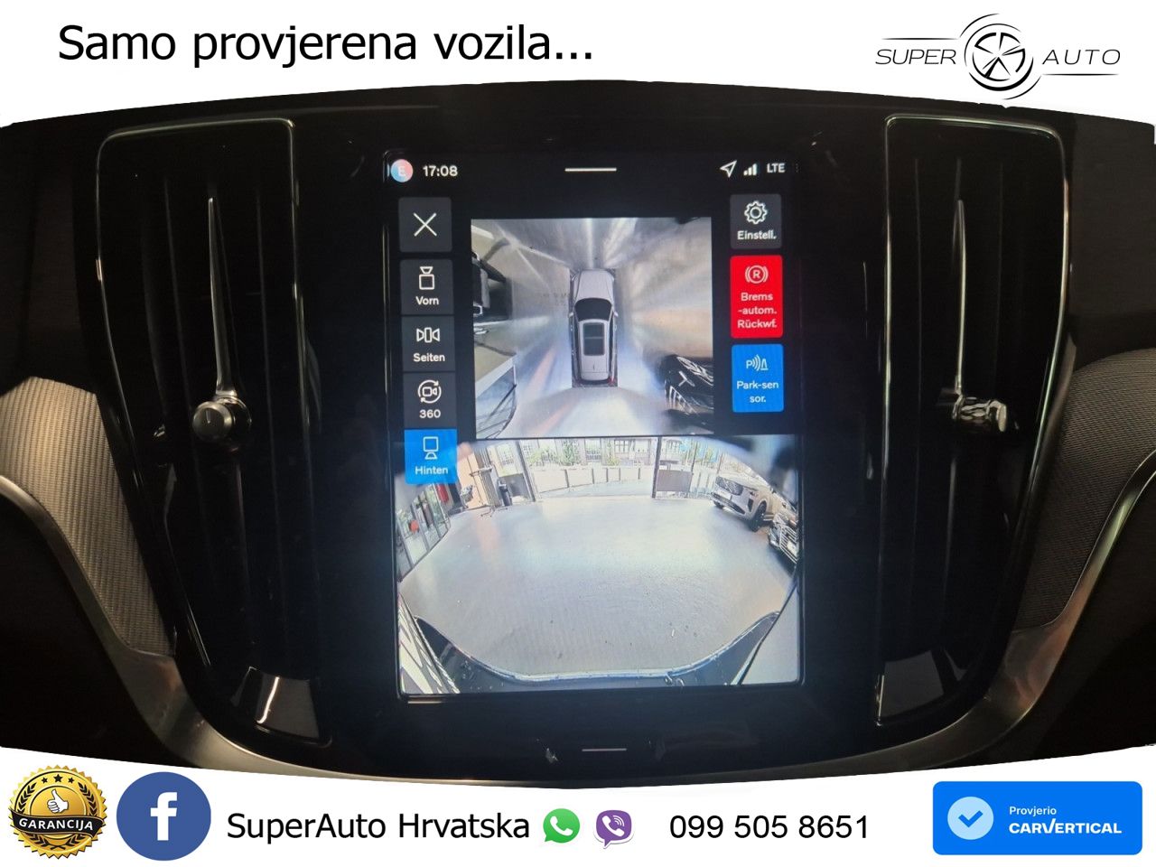 Volvo V60 2.0 B4 Benzin DCT ACC+HEAD+4xGR SJED+360+PANO
