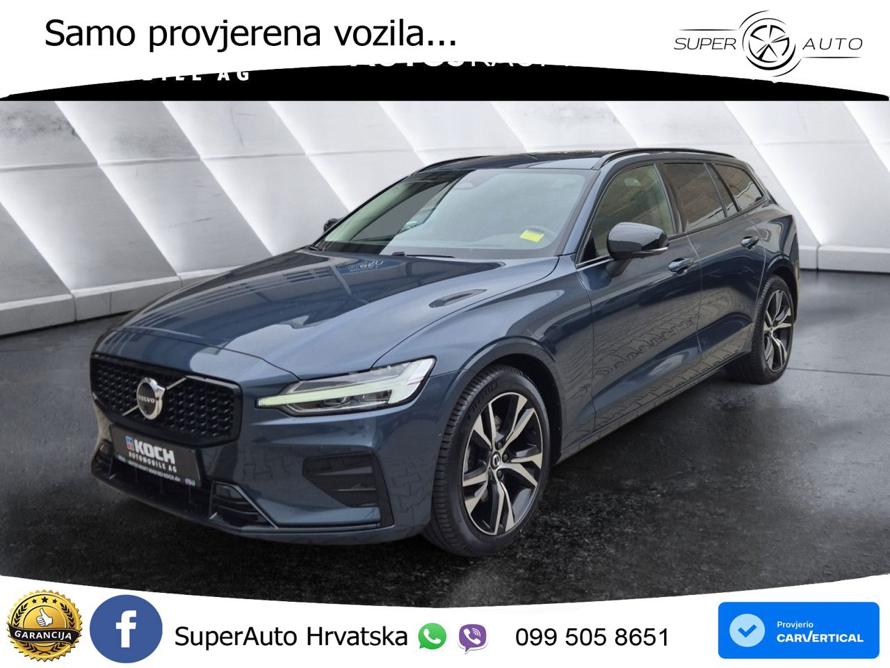 Volvo V60 2.0 B4 Benzin DCT ACC+HEAD+4xGR SJED+360+PANO