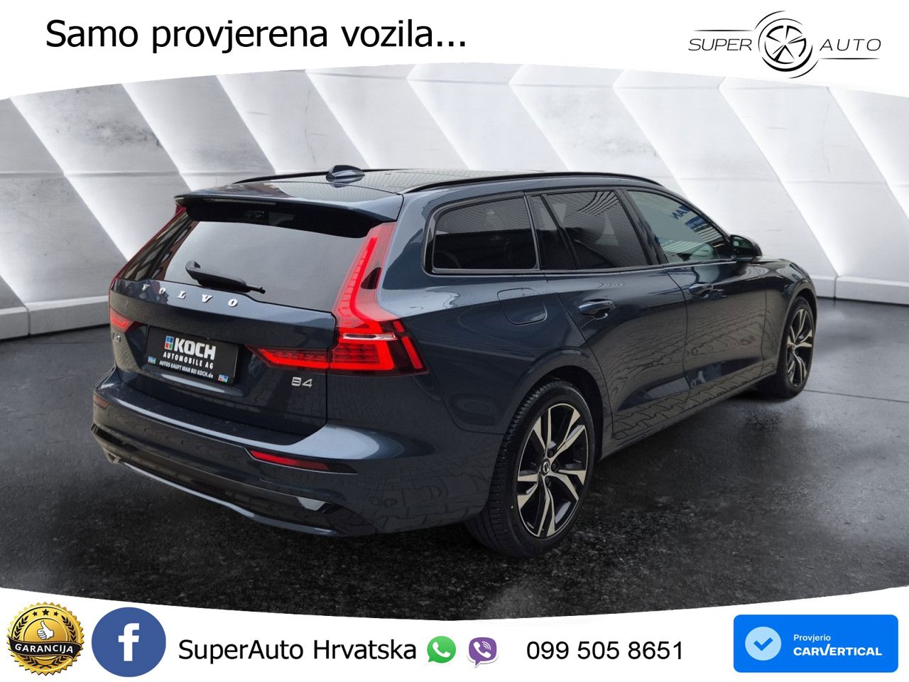 Volvo V60 2.0 B4 Benzin DCT ACC+HEAD+4xGR SJED+360+PANO