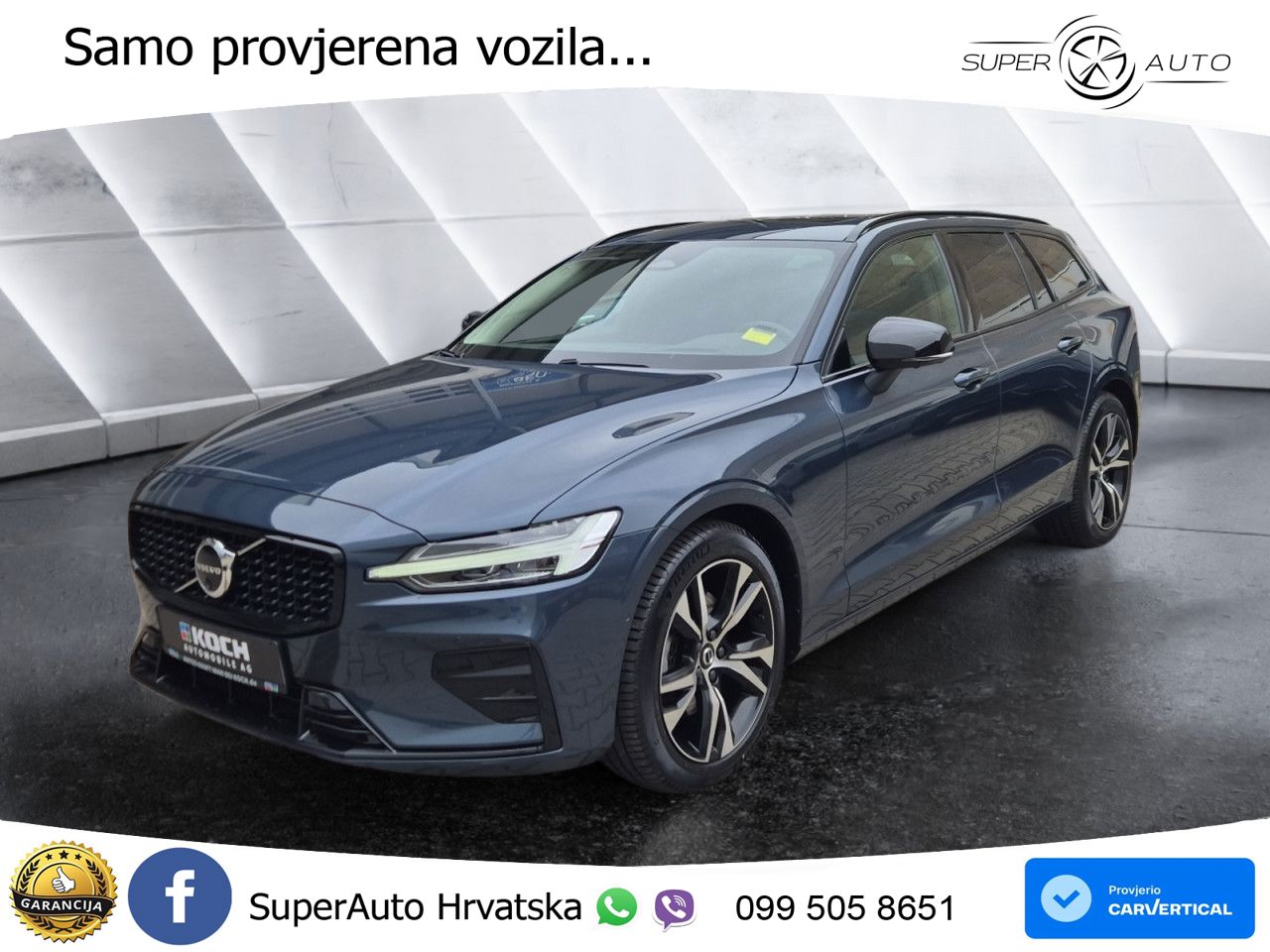 Volvo V60 2.0 B4 Benzin DCT ACC+HEAD+4xGR SJED+360+PANO