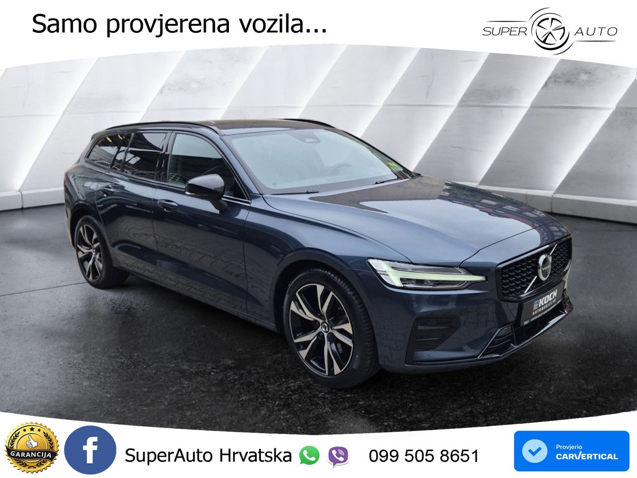 Volvo V60 2.0 B4 Benzin DCT ACC+HEAD+4xGR SJED+360+PANO