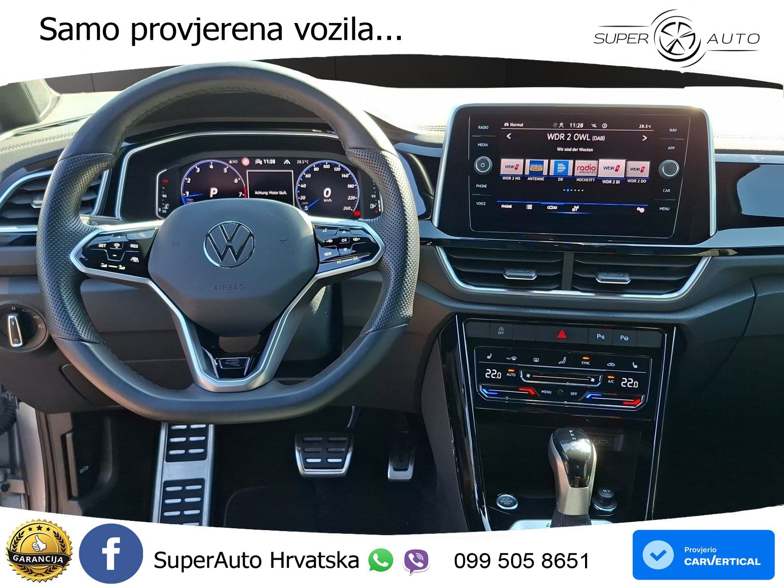 Volkswagen T-Roc I 2.0 TSI (190 KS) 4M DSG LED+GR SJED+ACC