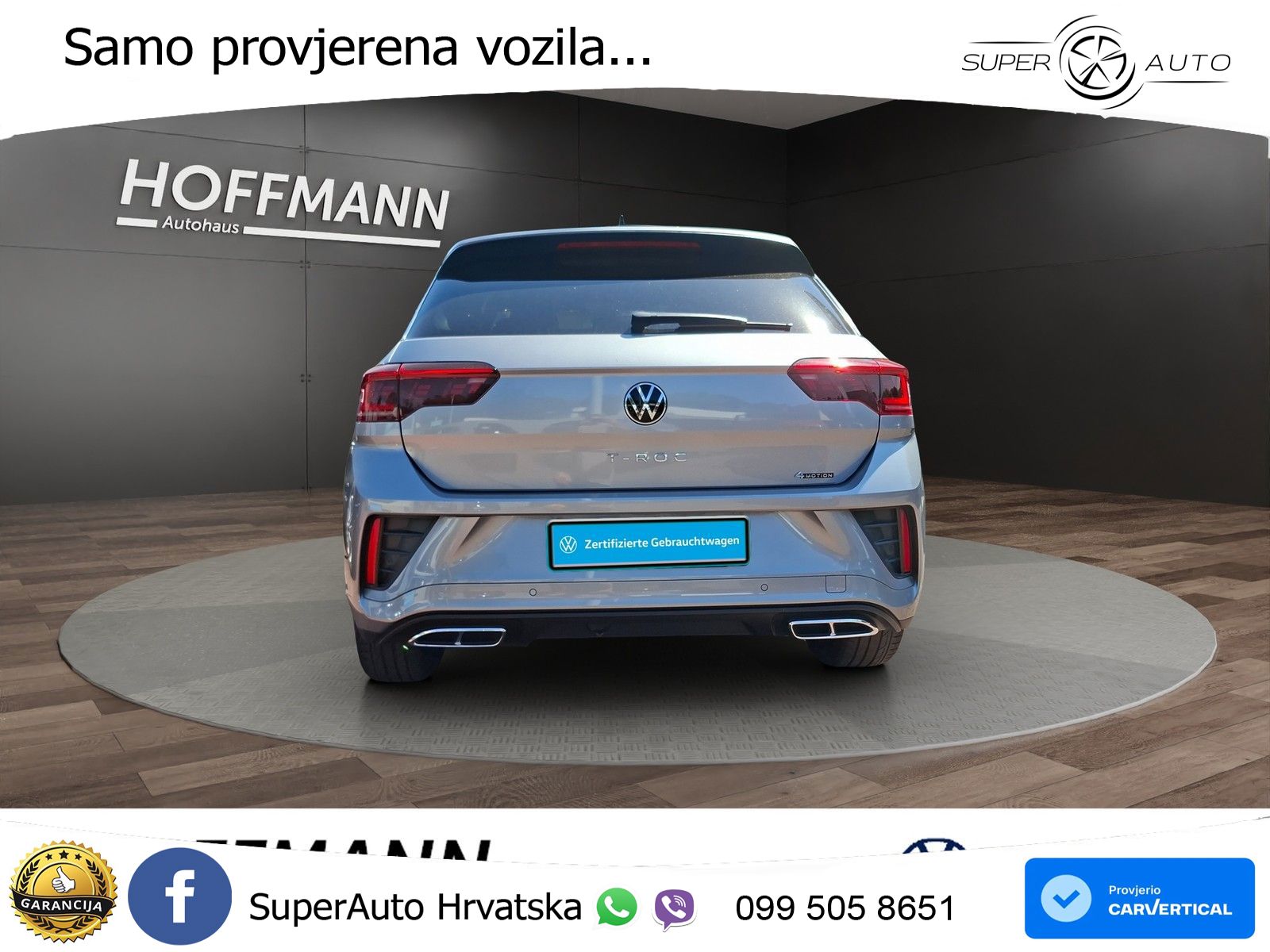 Volkswagen T-Roc I 2.0 TSI (190 KS) 4M DSG LED+GR SJED+ACC