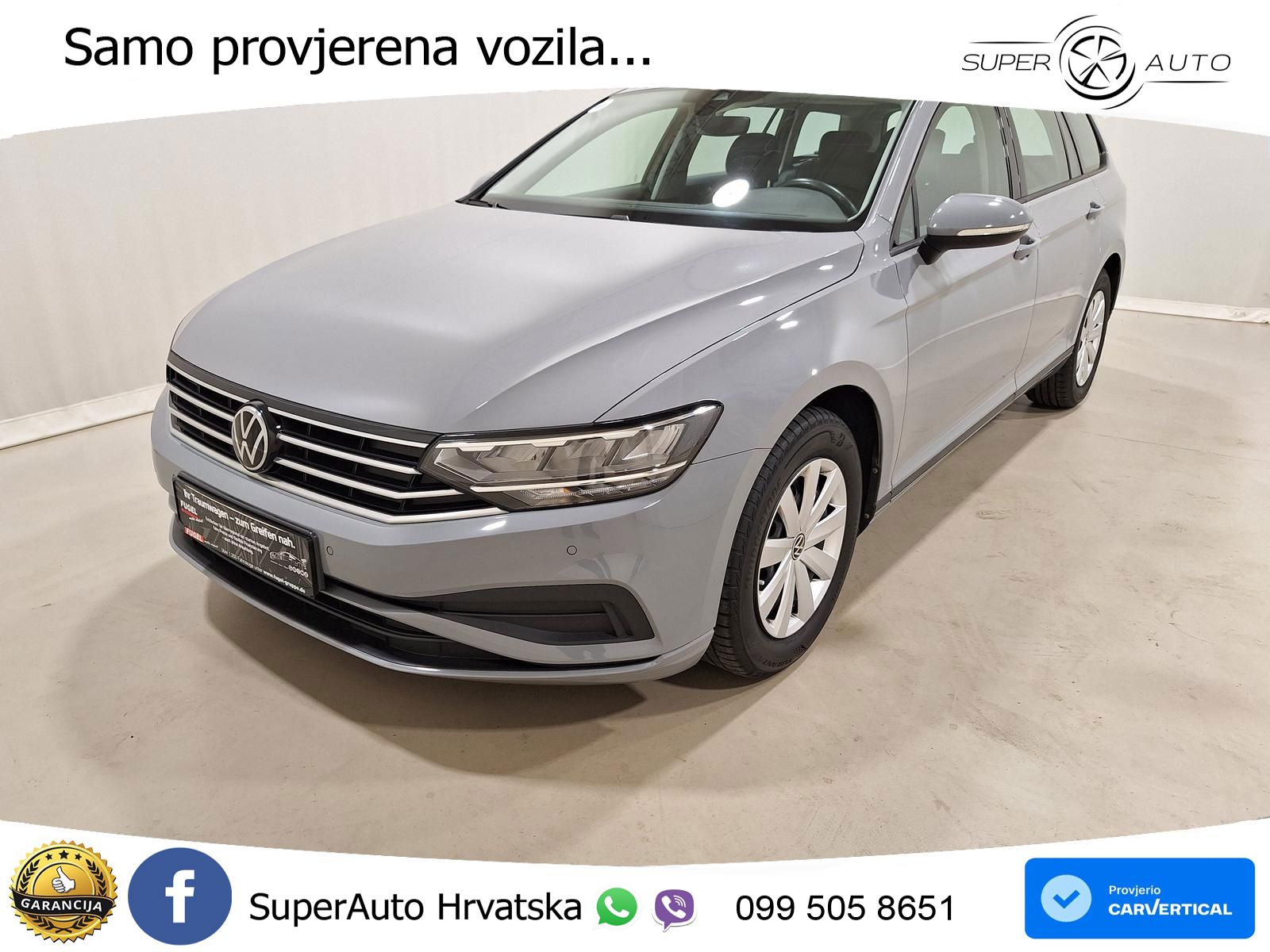 Volkswagen Passat Variant 2.0 TDI (122 KS) DSG LED+GR SJED+ACC