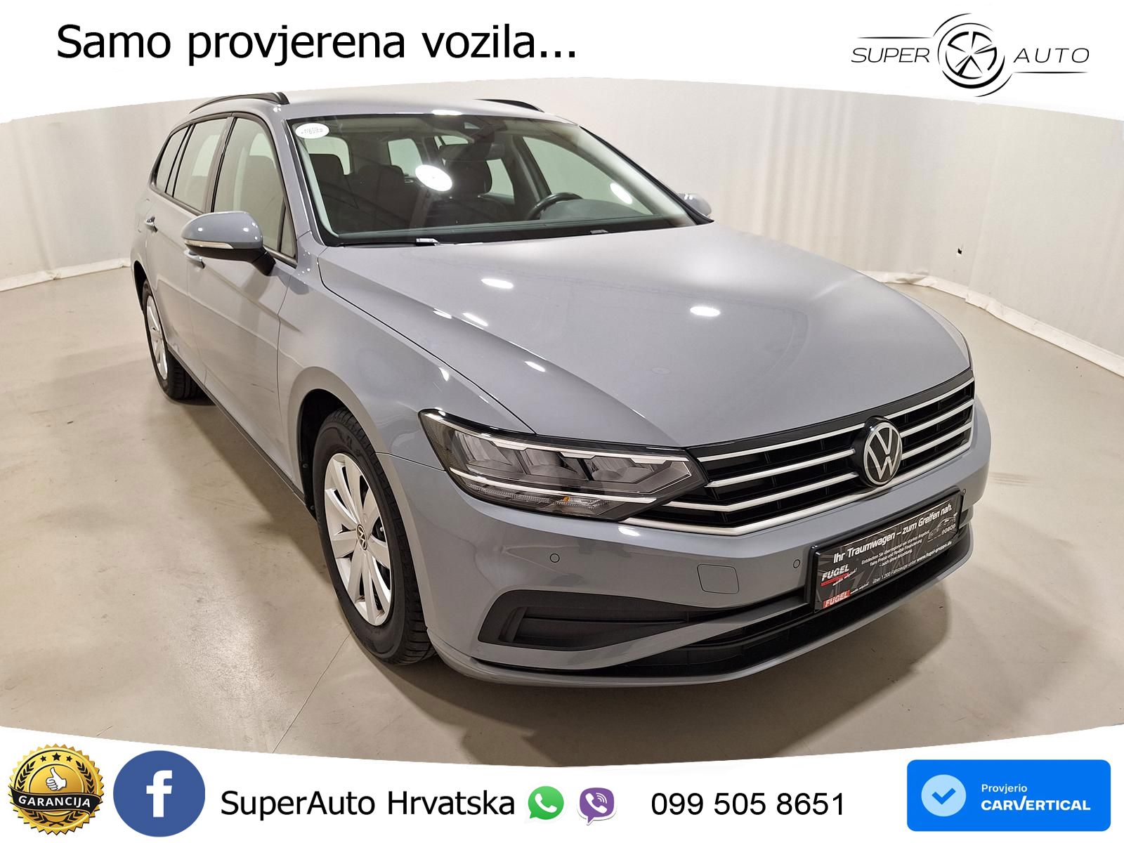 Volkswagen Passat Variant 2.0 TDI (122 KS) DSG LED+GR SJED+ACC