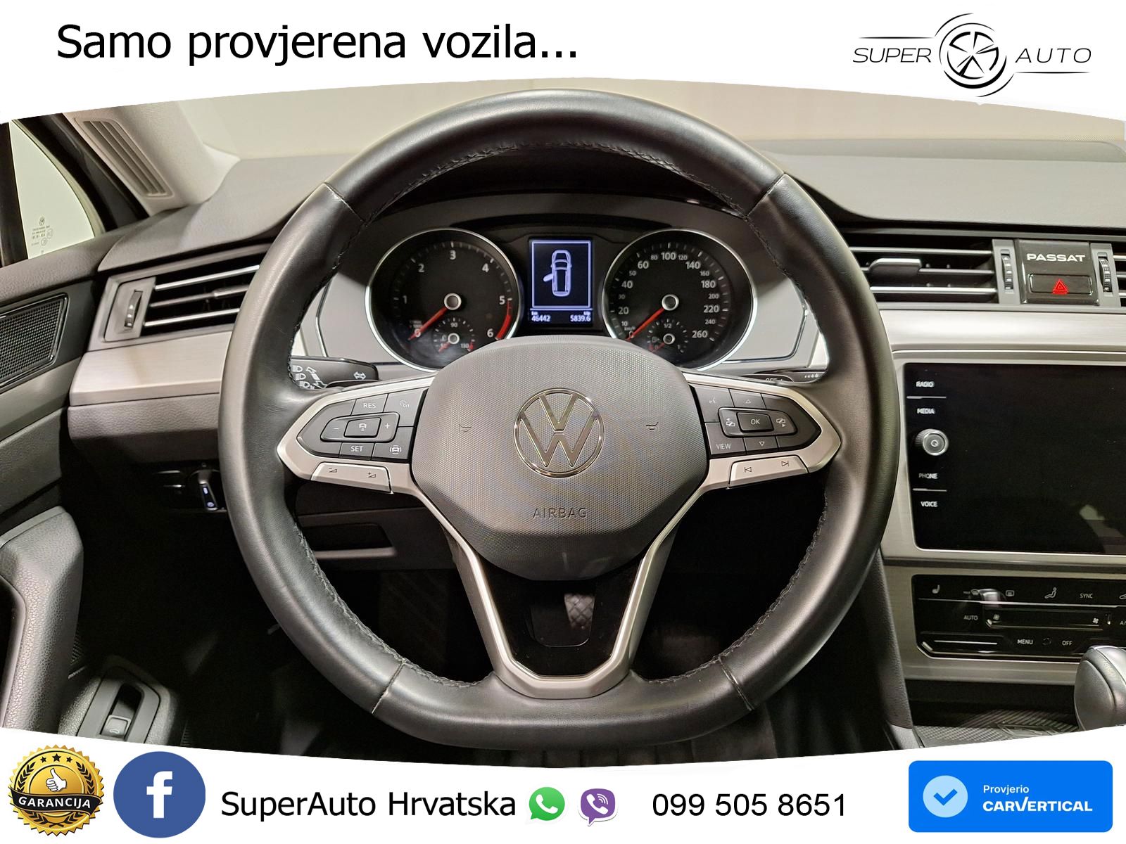 Volkswagen Passat Variant 2.0 TDI (122 KS) DSG LED+GR SJED+ACC
