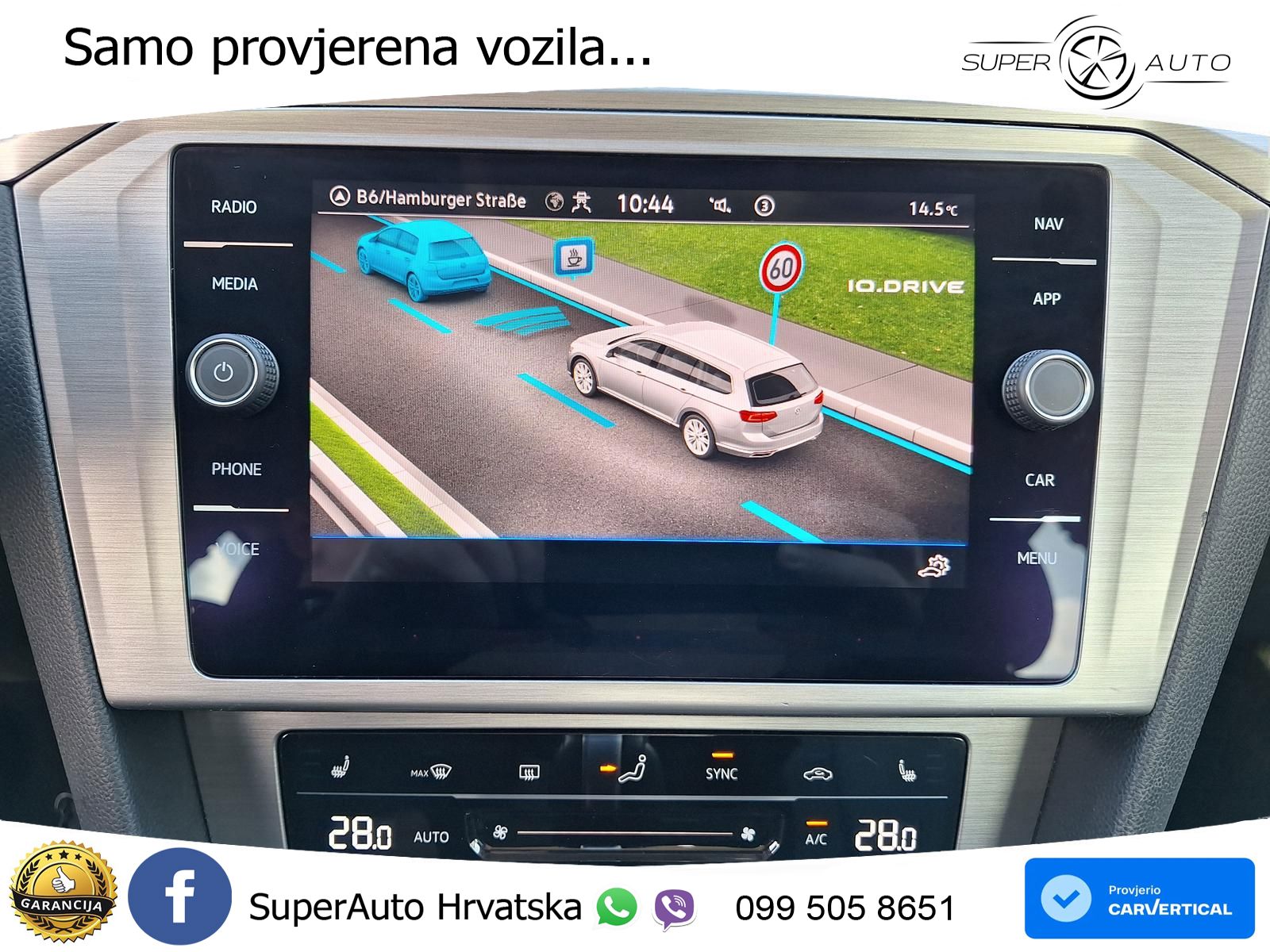 Volkswagen Passat Variant 2.0 TDI (122 KS) DSG LED+GR SJED+ACC