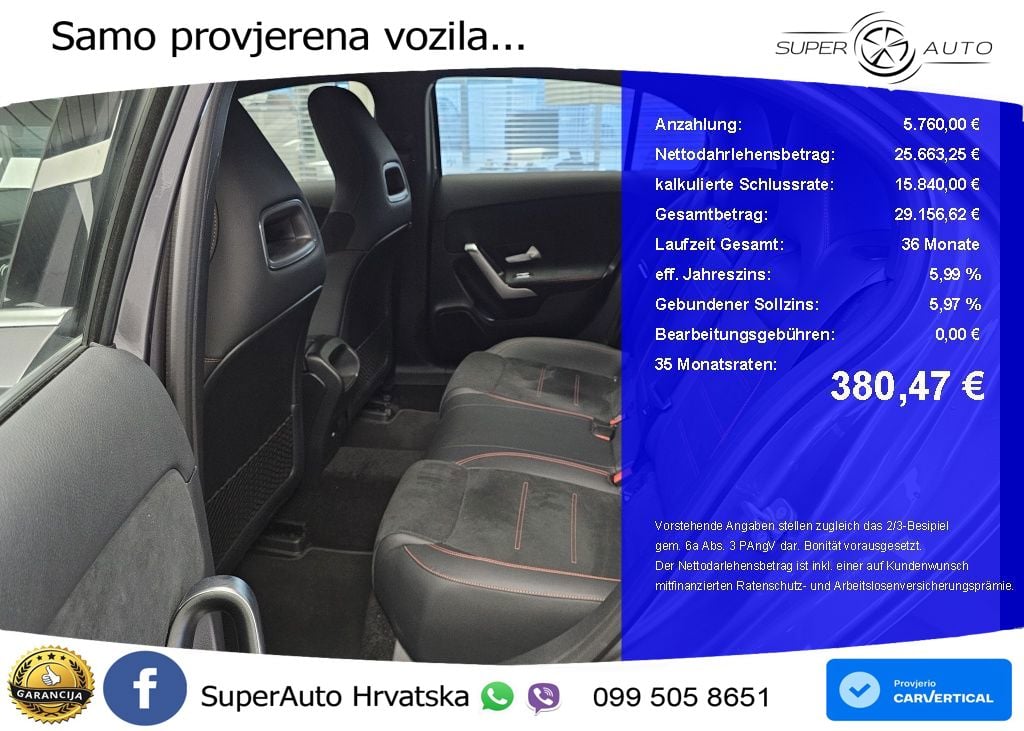Mercedes-Benz A 180 7G-DCT AMG