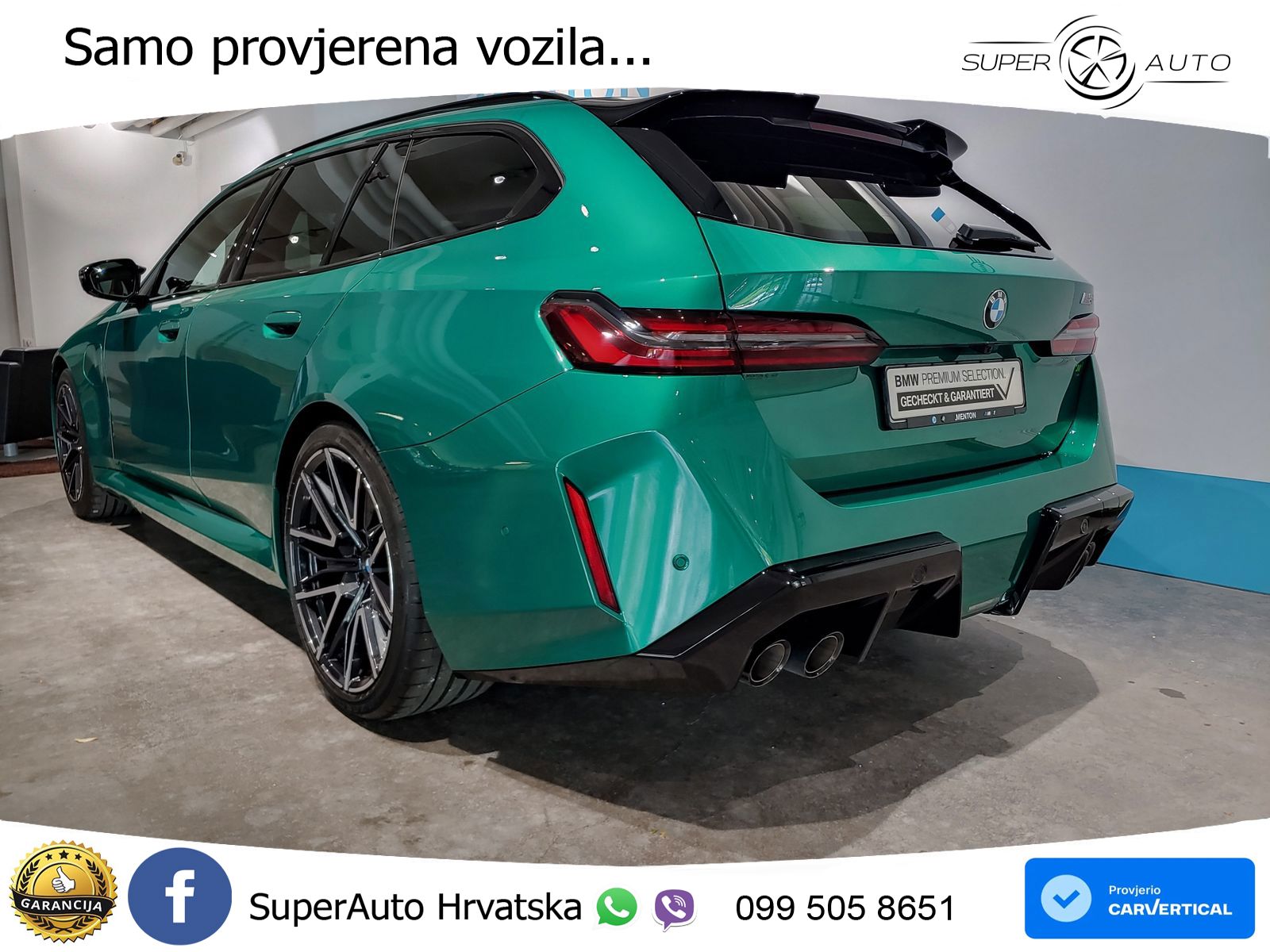 BMW M5 Touring 4.4 V8 (727 KS) xDrive Steptronic ACC+GR SJED+360+PANO