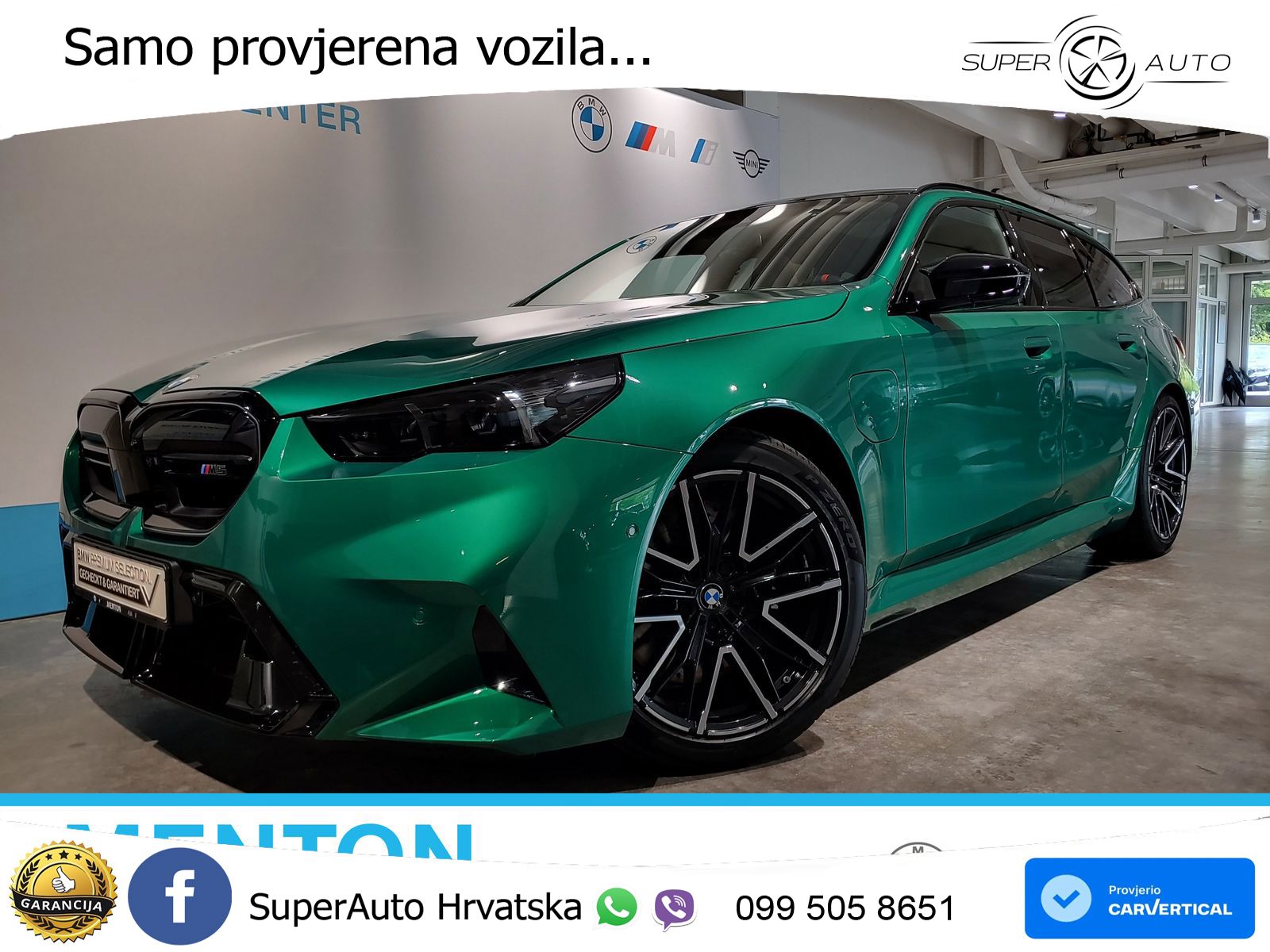 BMW M5 Touring 4.4 V8 (727 KS) xDrive Steptronic ACC+GR SJED+360+PANO