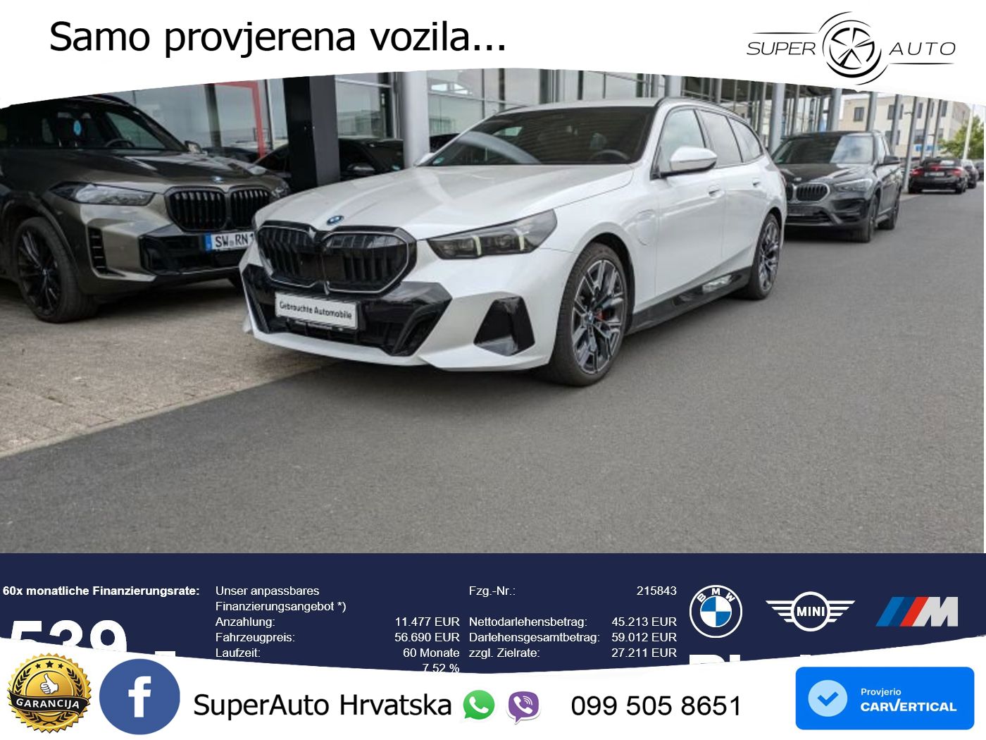 BMW 530e Touring (299 KS) xDrive Steptronic M Sport