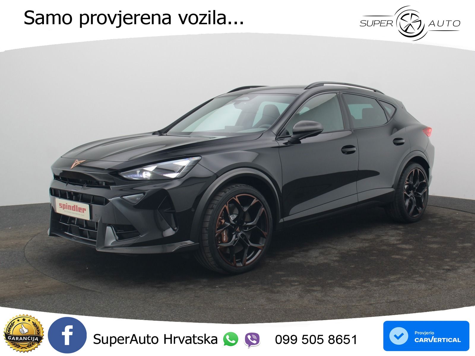 Cupra Formentor VZ5 2.5 TSI (390 KS) 4Drive DSG MATRIX+GR SJED+KAM