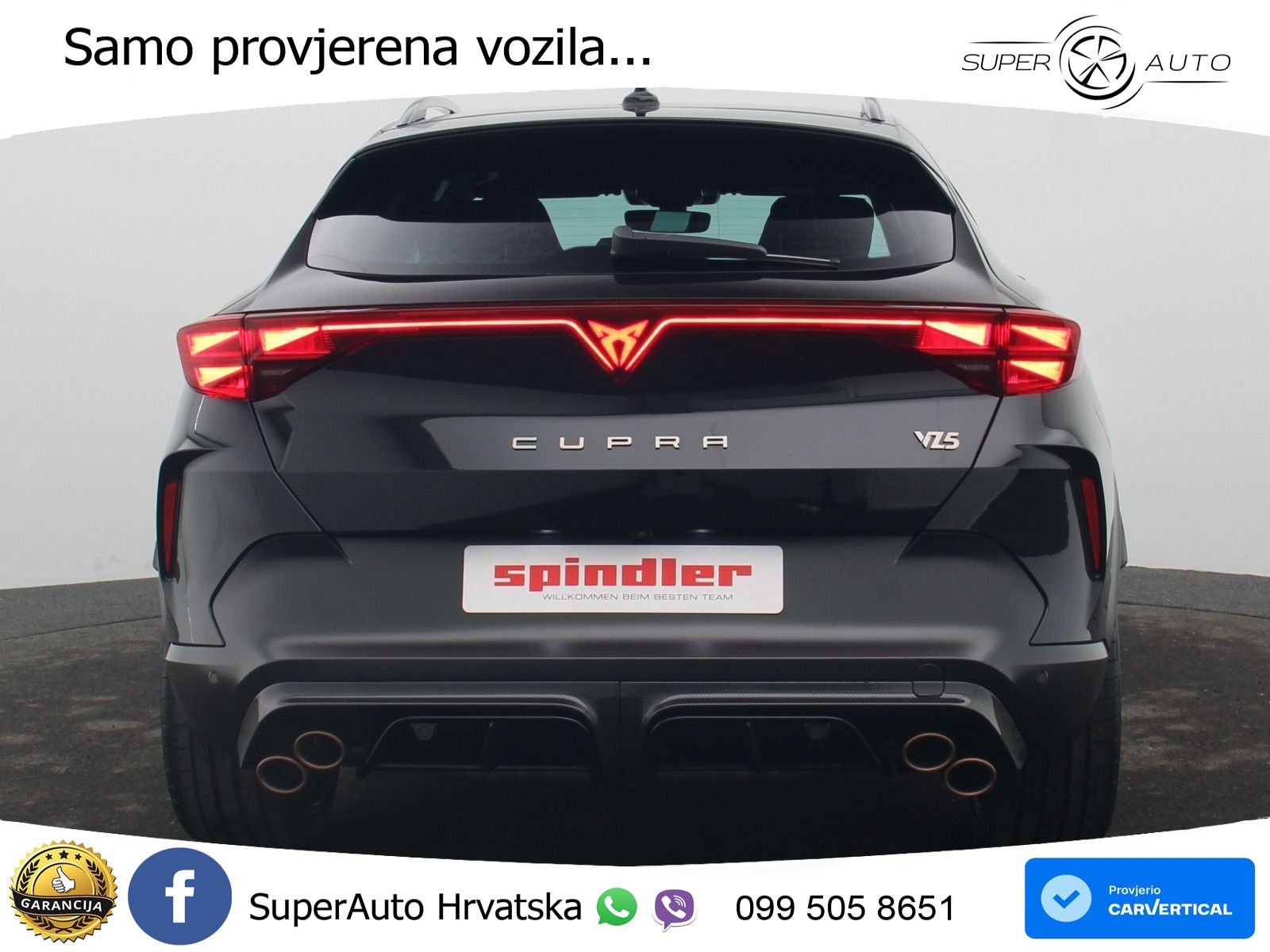 Cupra Formentor VZ5 2.5 TSI (390 KS) 4Drive DSG MATRIX+GR SJED+KAM