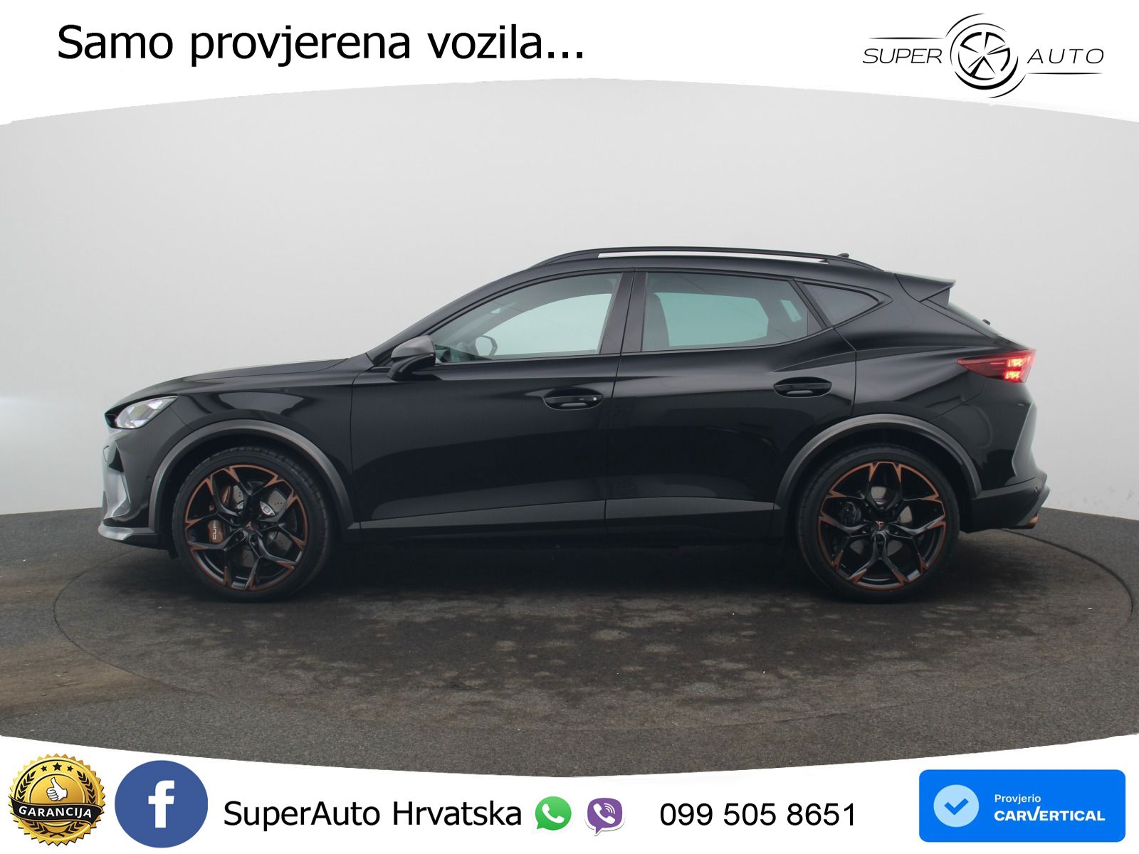 Cupra Formentor VZ5 2.5 TSI (390 KS) 4Drive DSG MATRIX+GR SJED+KAM