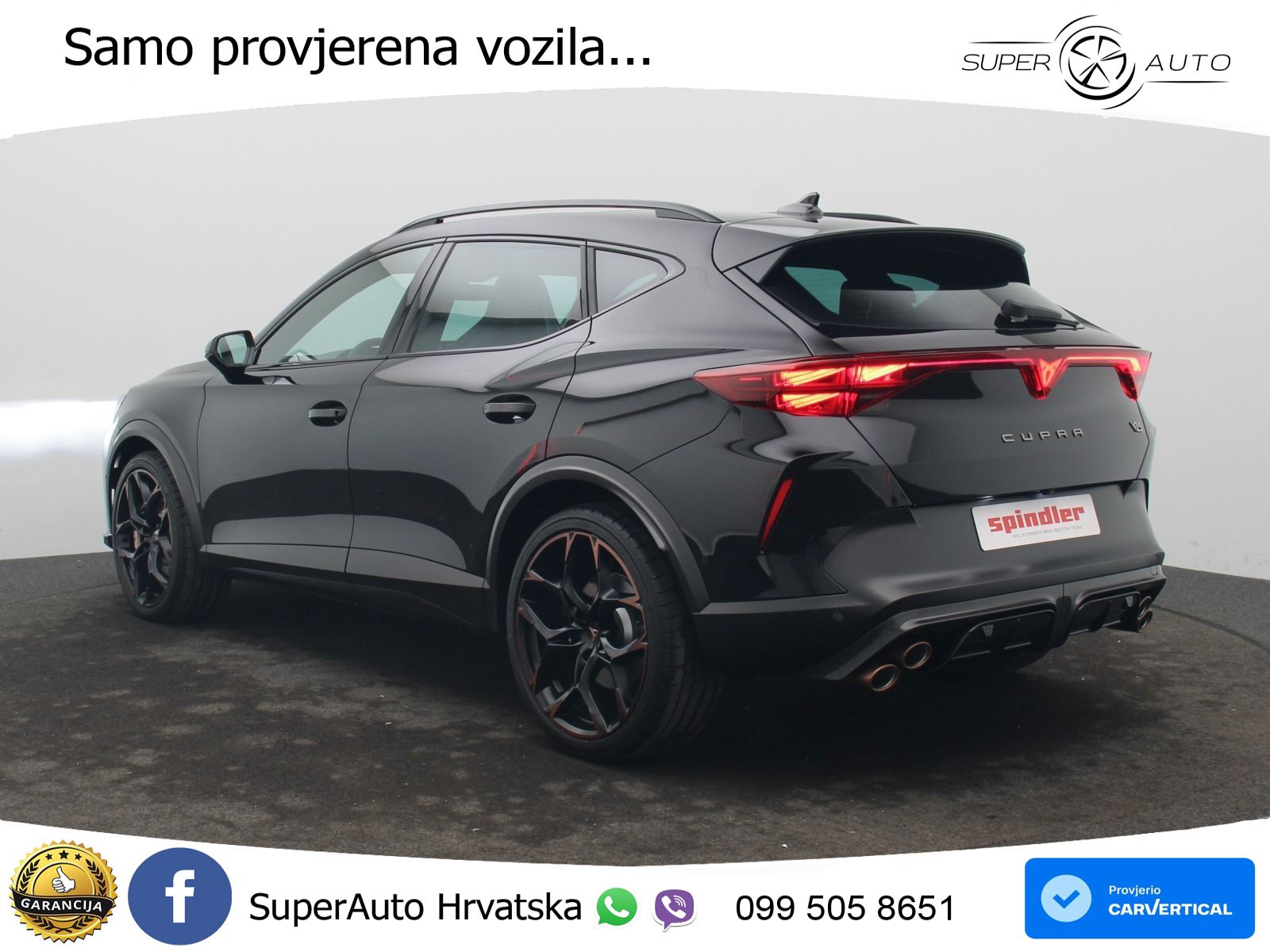 Cupra Formentor VZ5 2.5 TSI (390 KS) 4Drive DSG MATRIX+GR SJED+KAM