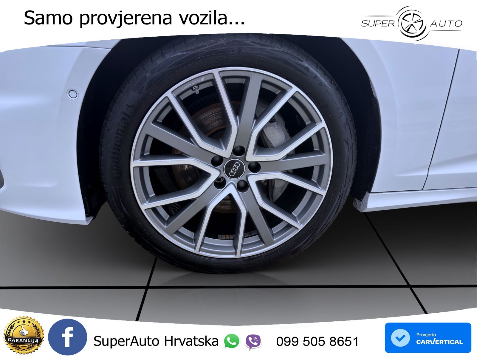 Audi A6 50 TDI V6 (286 KS) quattro tiptronic S line ZRAČNI+ACC+GR SJED+KAM+PANO
