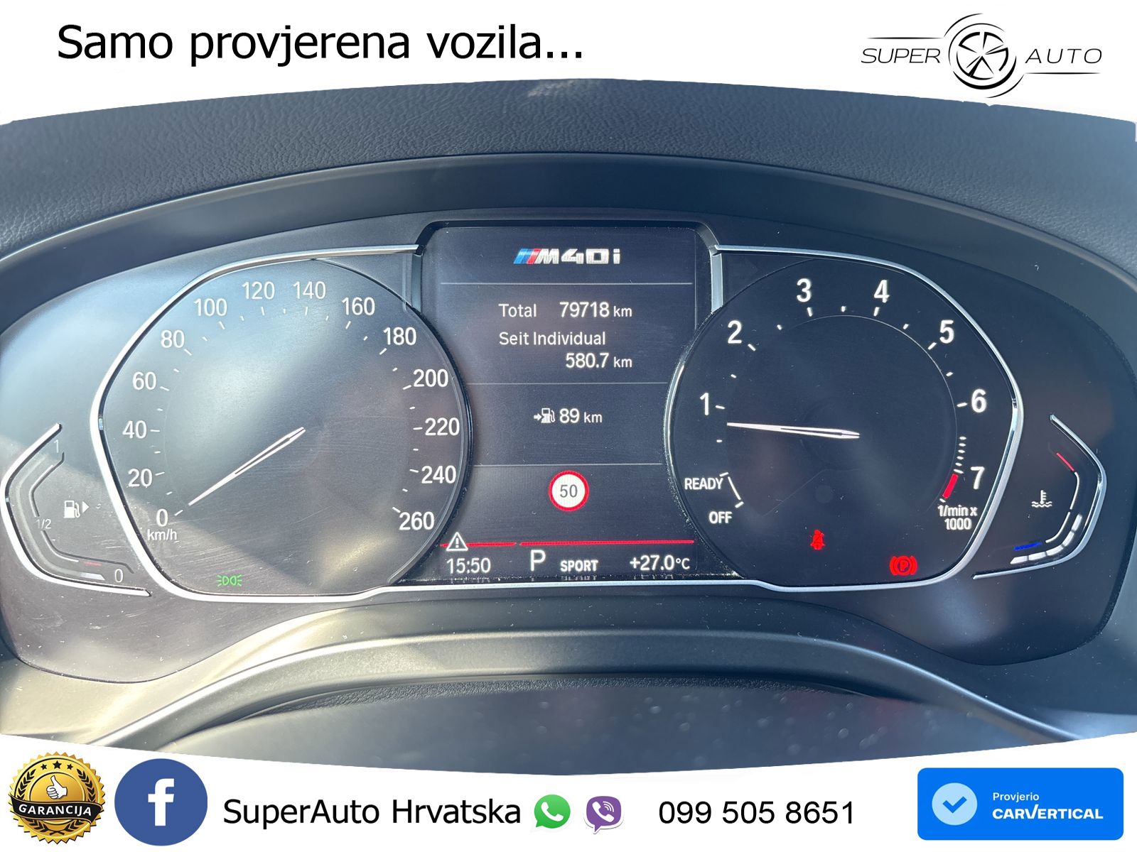 BMW X3 M40i xDrive Steptronic