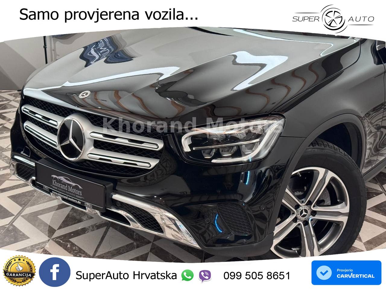 Mercedes GLC 220d (194 KS) 4MATIC G-TRONIC LED+GR SJED+ACC