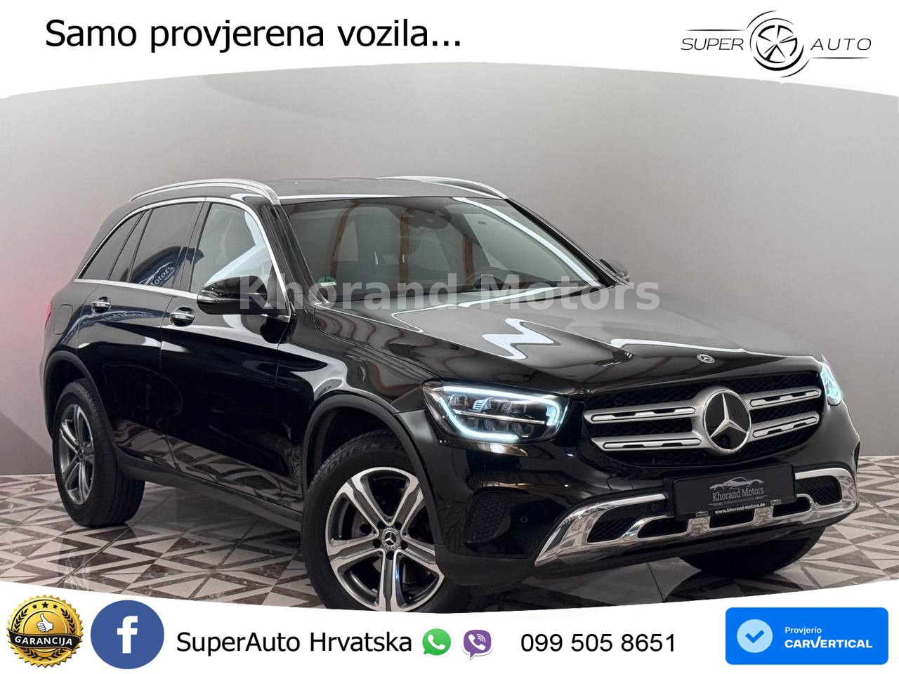Mercedes GLC 220d (194 KS) 4MATIC G-TRONIC LED+GR SJED+ACC