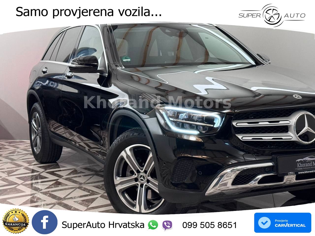 Mercedes GLC 220d (194 KS) 4MATIC G-TRONIC LED+GR SJED+ACC